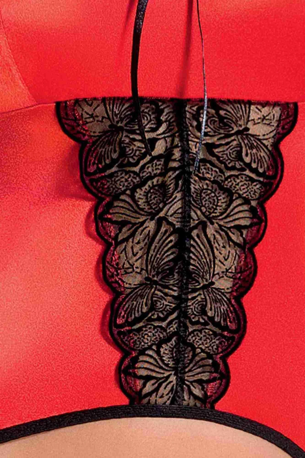 Underwear-LAUREN CORSET red L/XL - Casmir