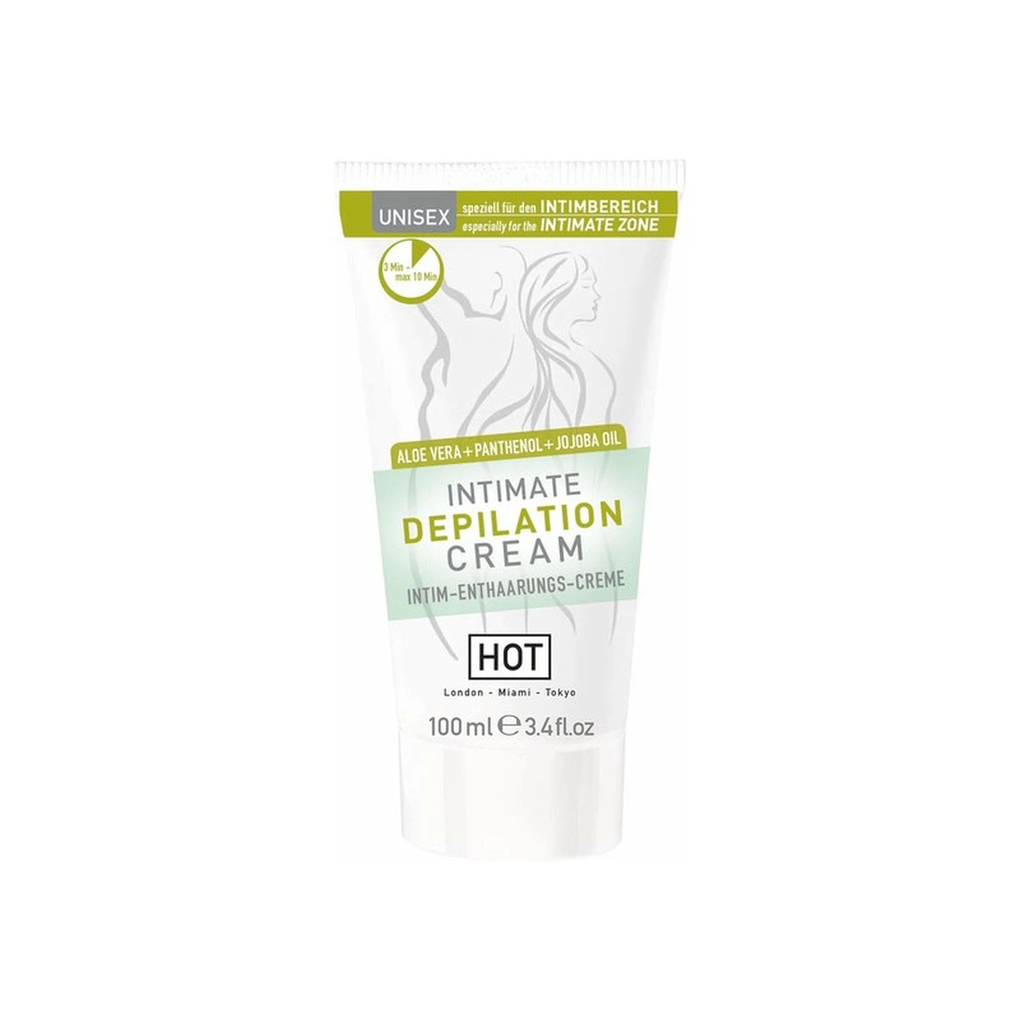 Gel/spray-Crème Dépilatoire Intime HOT 100 ml