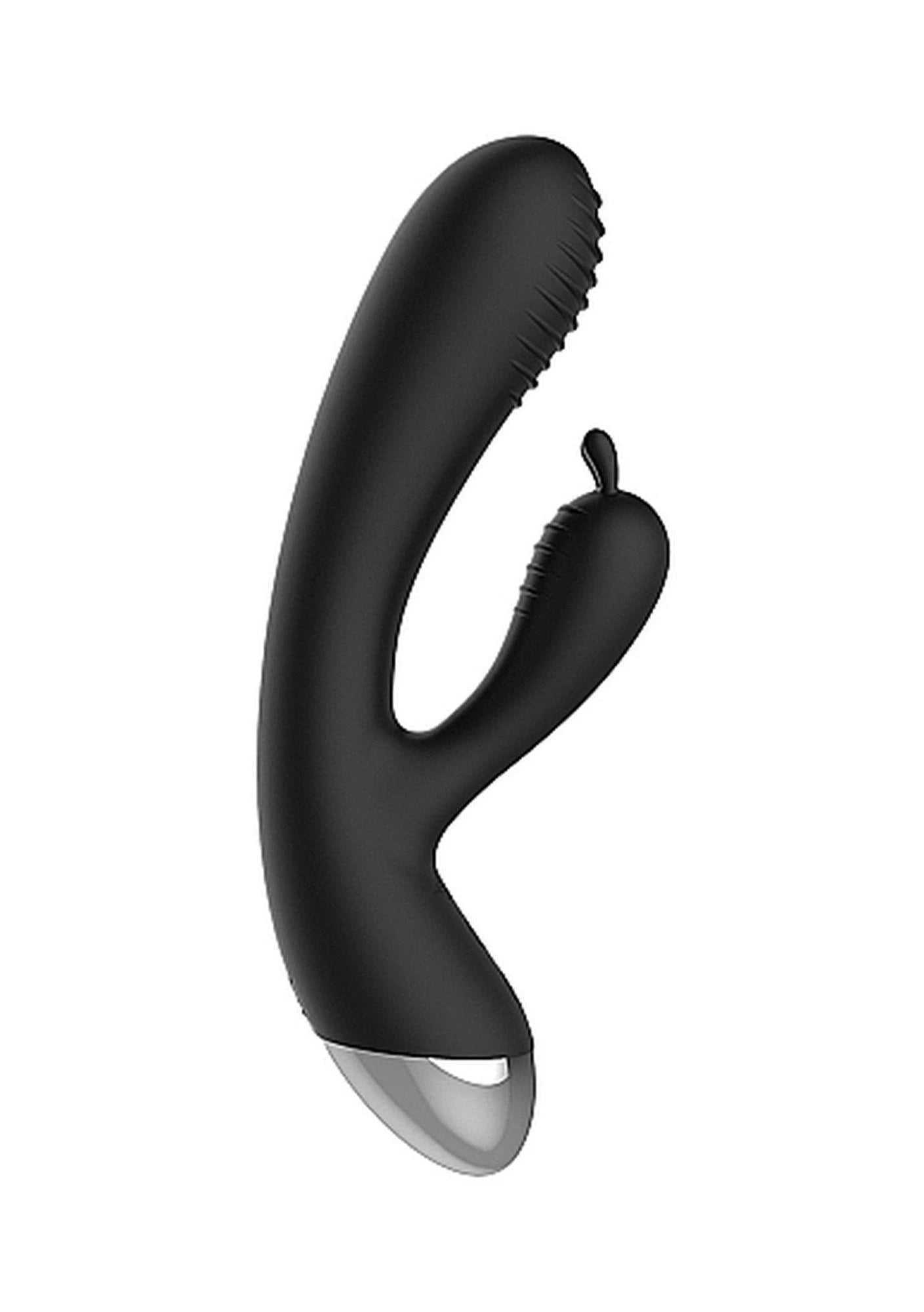 Vibromasseur Lapin Électro-stimulant - Noir