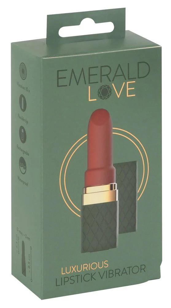 Vibreur de luxe en forme de rouge à lèvres