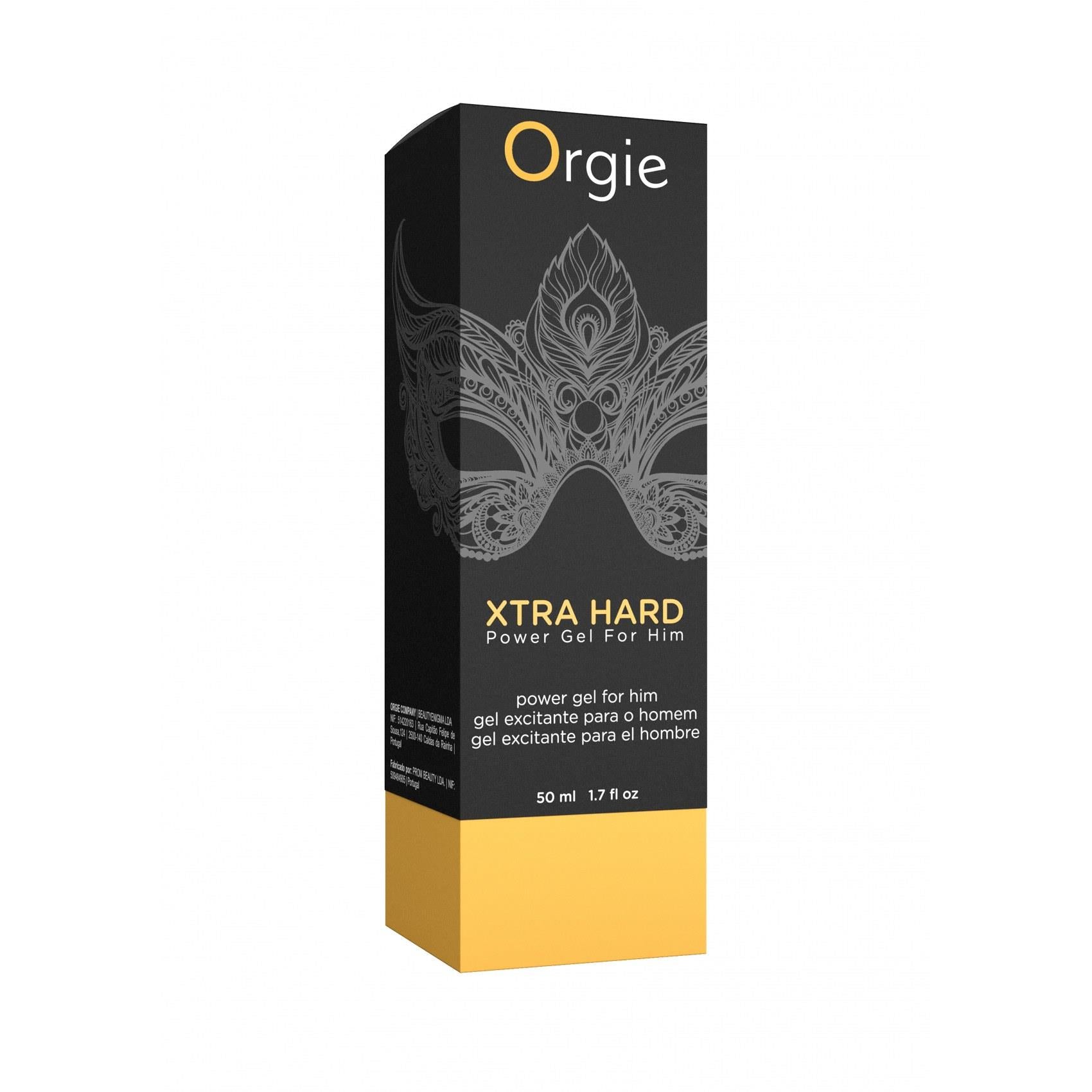 Xtra Hard Power Gel - Stimulating Gel for Men - 1 fl oz / 30 ml