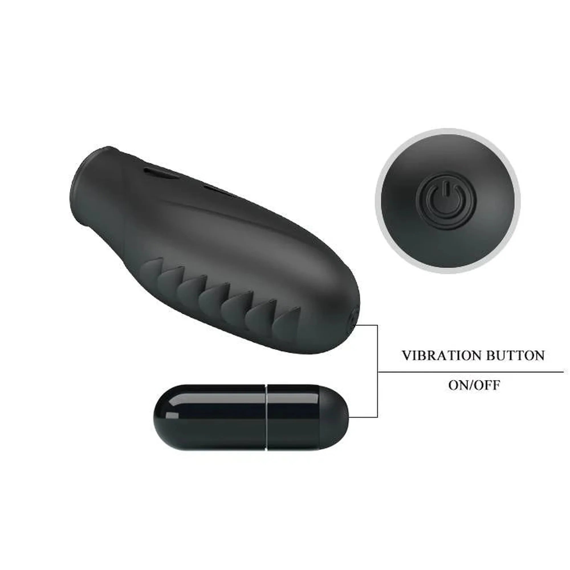 PRETTY LOVE - GILO 18mm Vibrateur pour Doigt