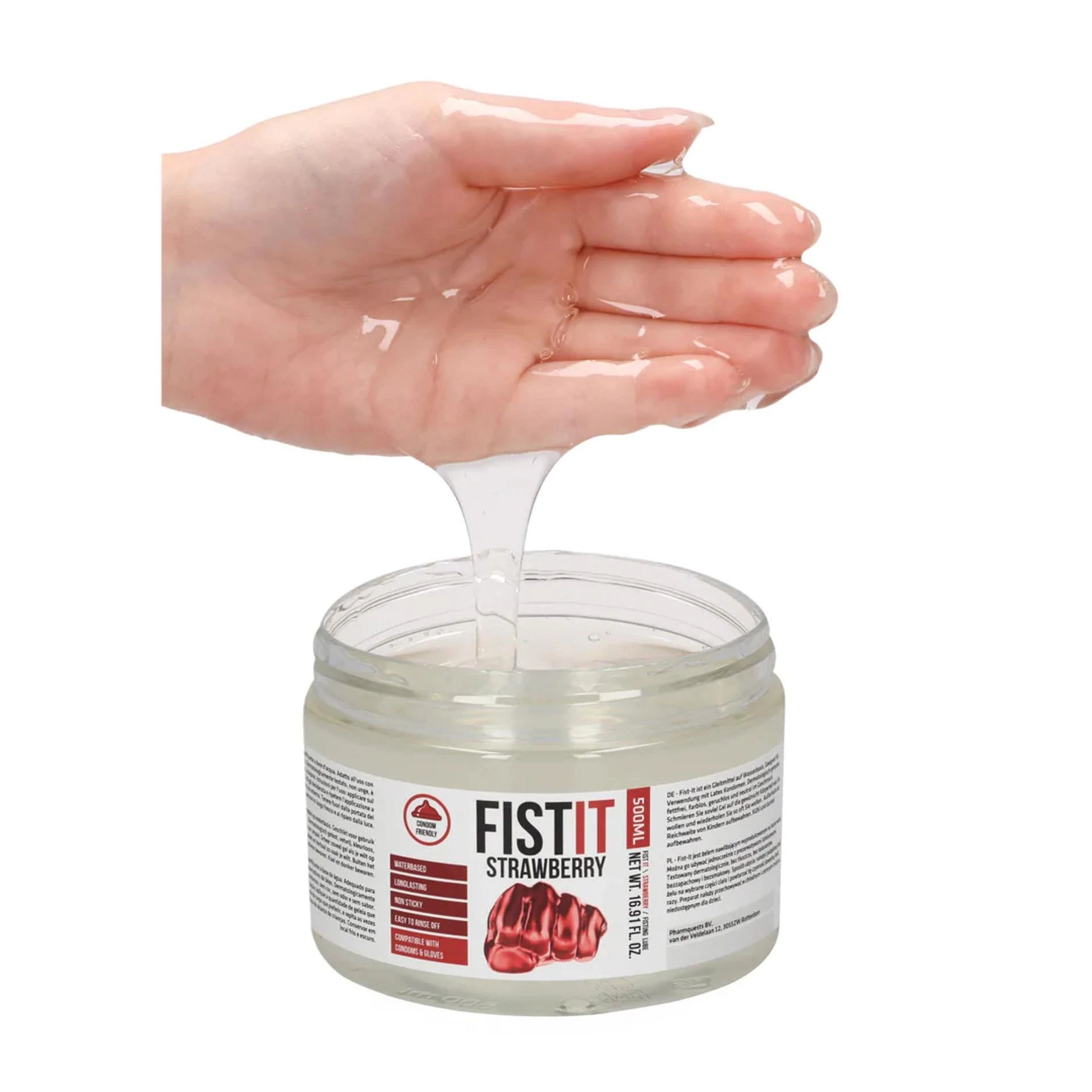 Extra Thick Lubricant - Strawberry - 17 fl oz / 500 ml