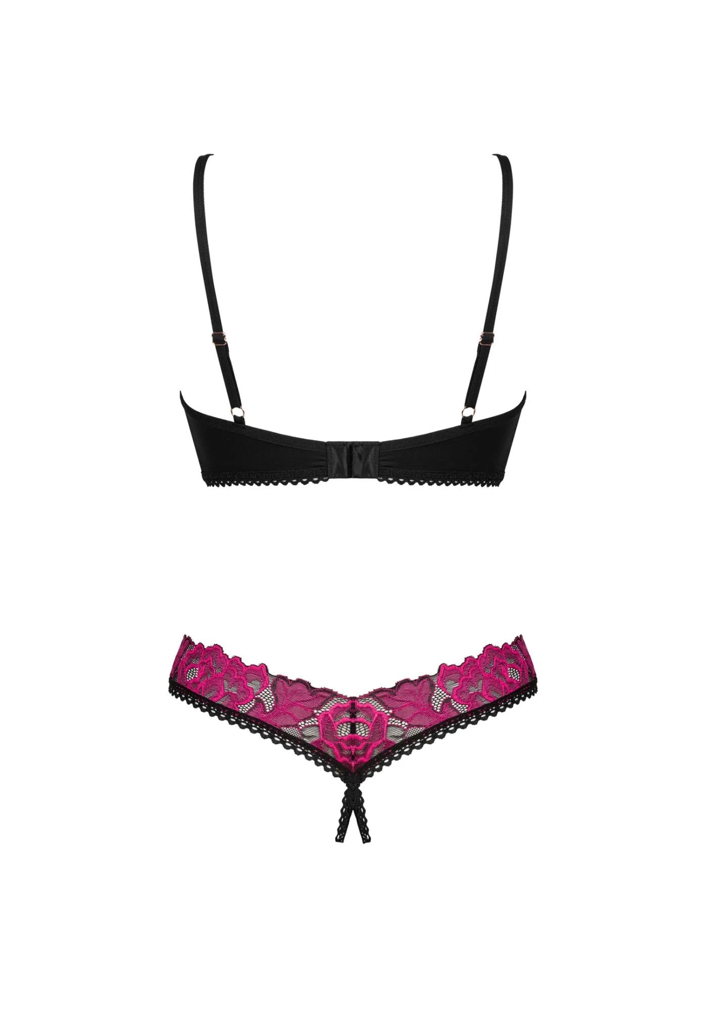 Rosenty 2-piece open set XL/2XL