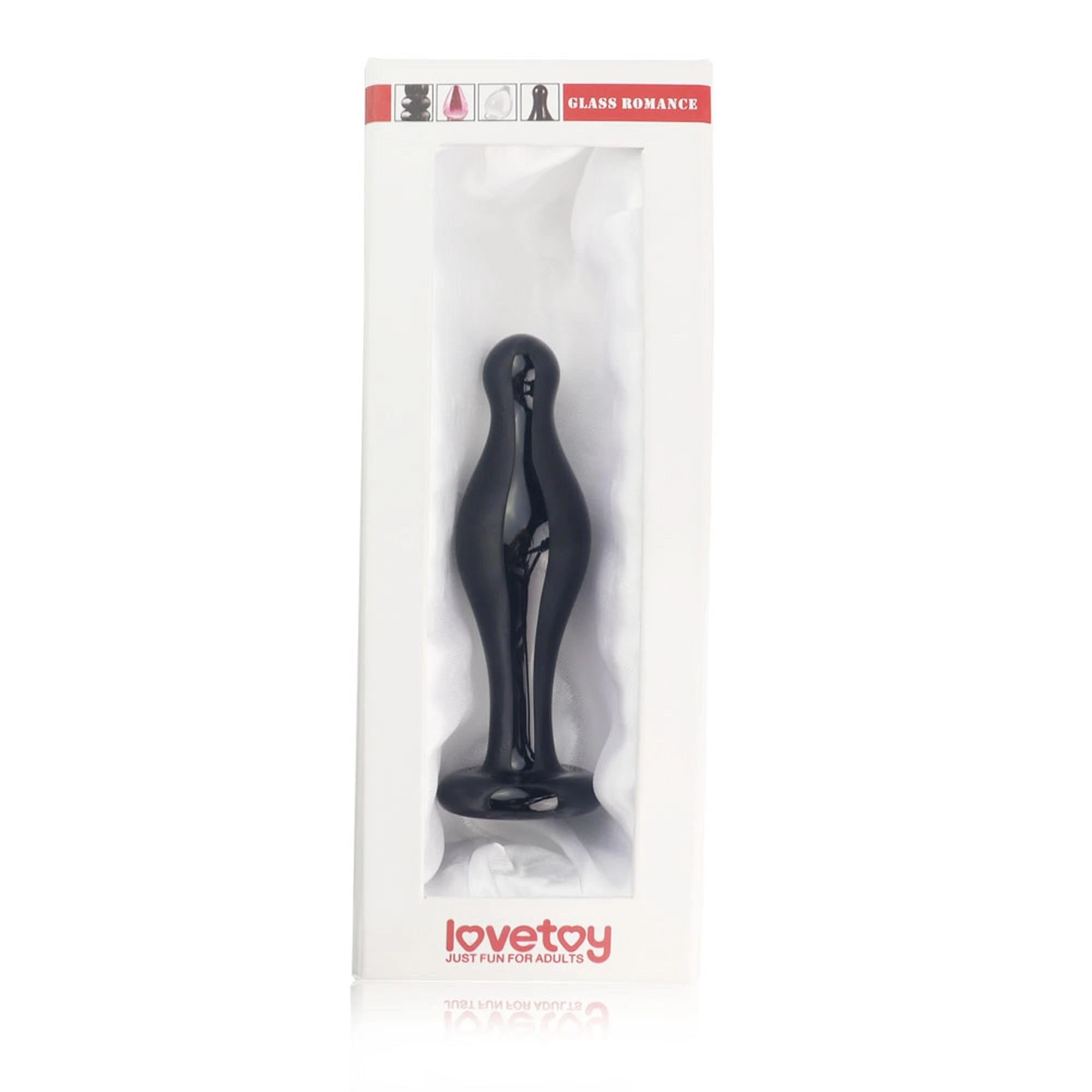 4.5″ Glass Romance Black