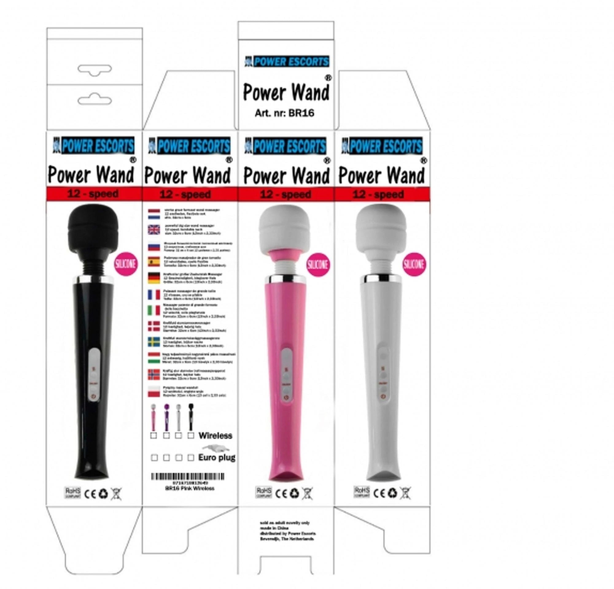 Powerwand  purple eu plug big size wand massager