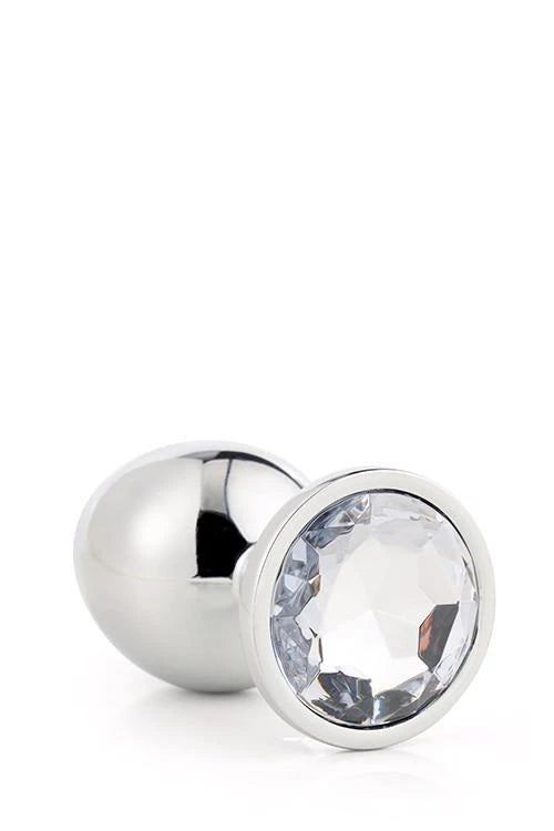 PLUG AMOUR ÉCLATANT EN ARGENT PETIT