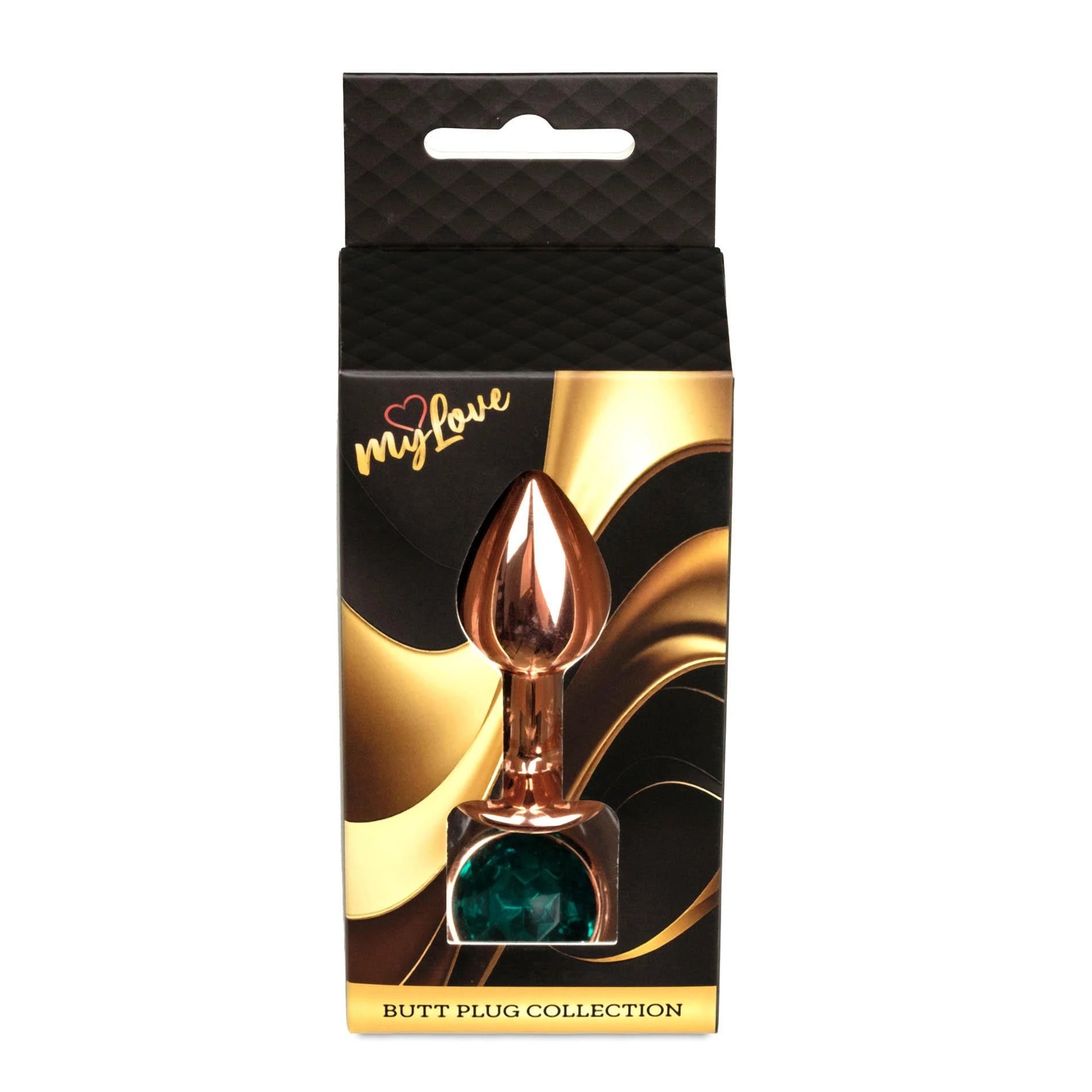 MyLove Toys - Jewellery Red Gold PLUG - Green