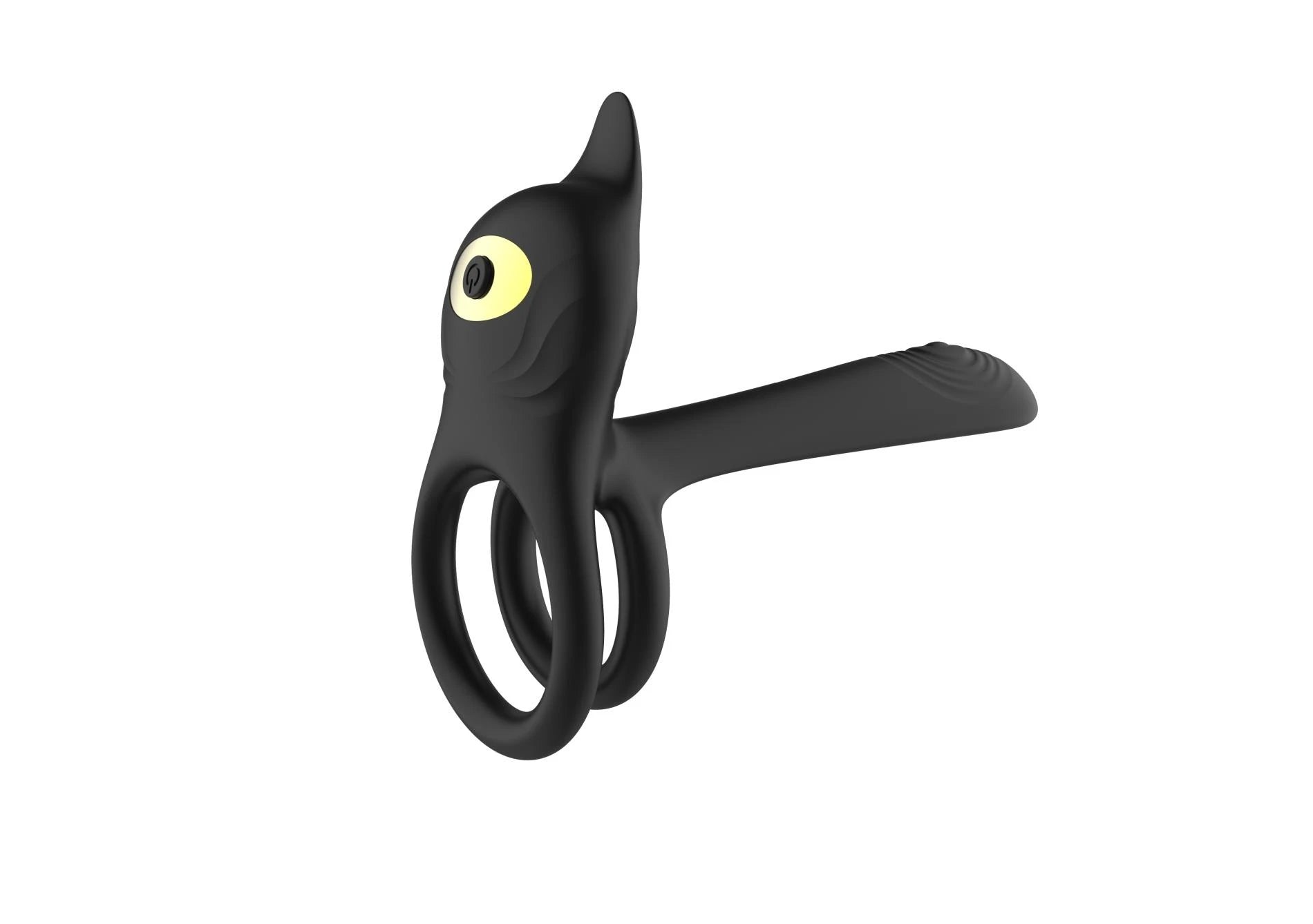 Stimulator - Double vibrating ring - USB 10 Functions / Remote Control