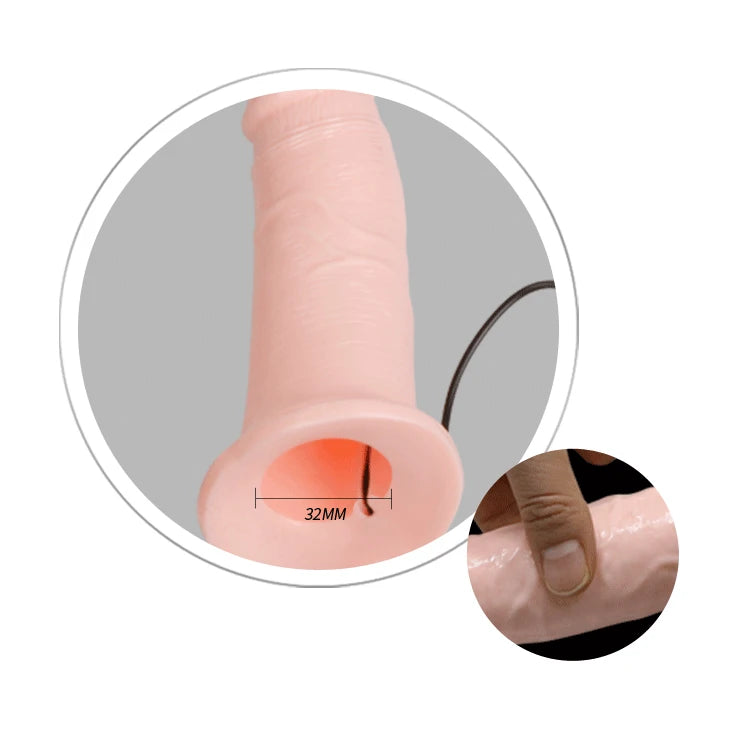 BAILE - Vibrating Hollow Strap-on