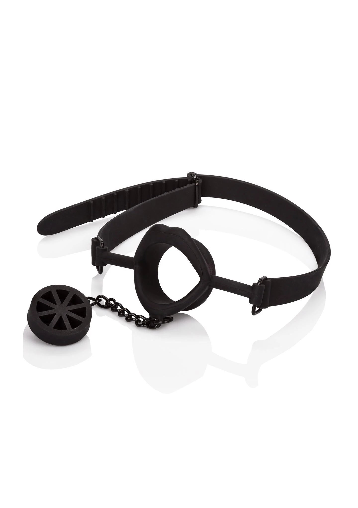 Bâillon Scandal en silicone noir