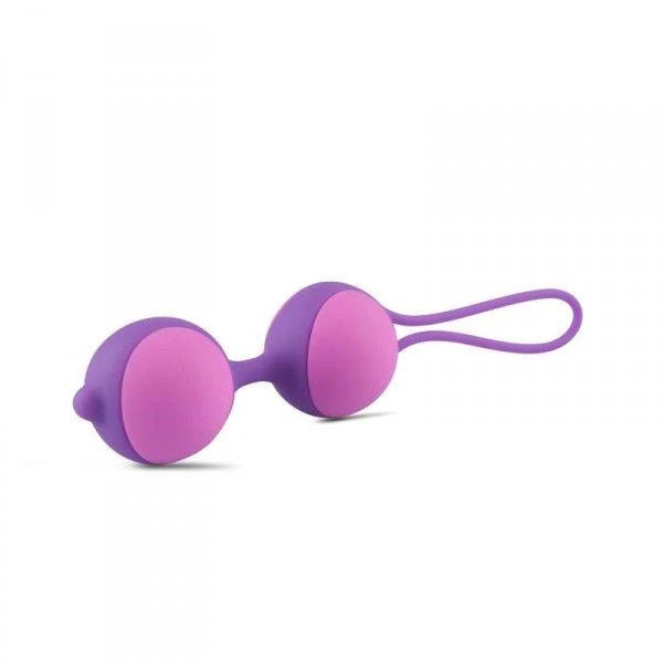 Palline Vaginali Bi-Balls Double Purple
