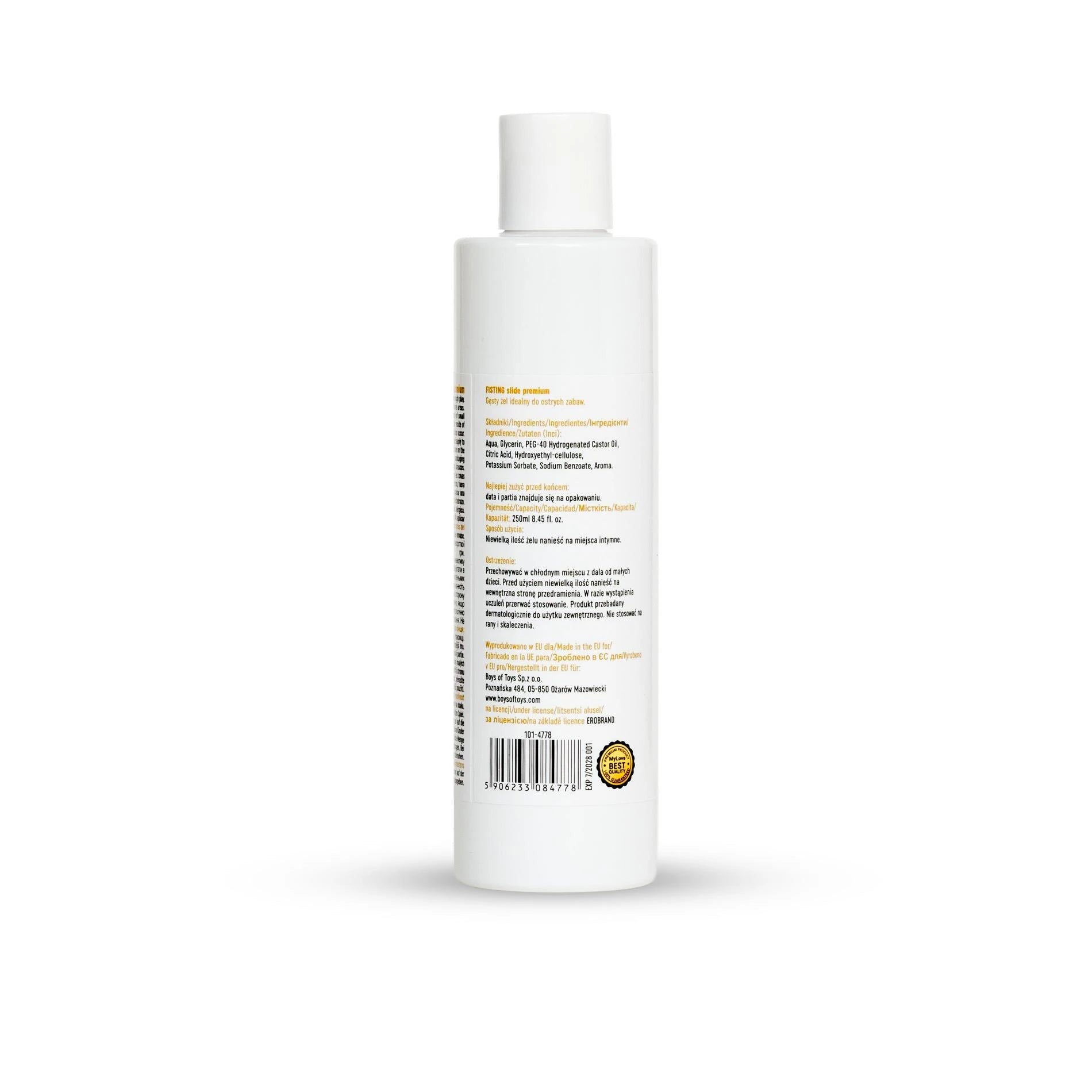 MyLove Fisting-slide premium 250 ml.