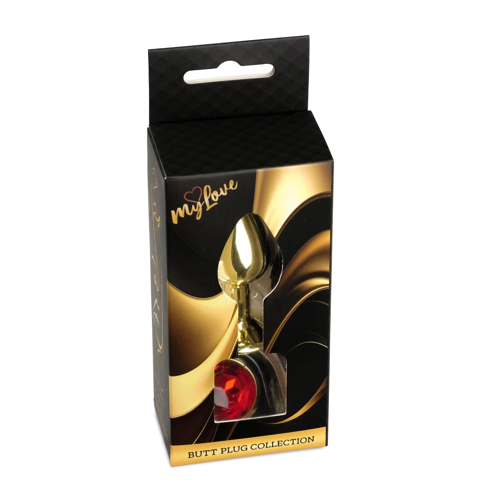 MyLove Toys - Bijoux Gold PLUG - Rouge