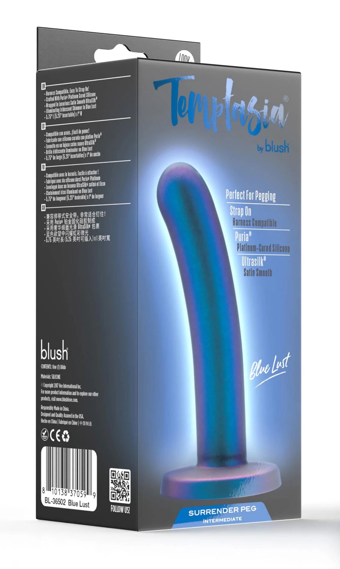TEMPTASIA SURRENDER PEG INTERMEDIATE BLUE LUST