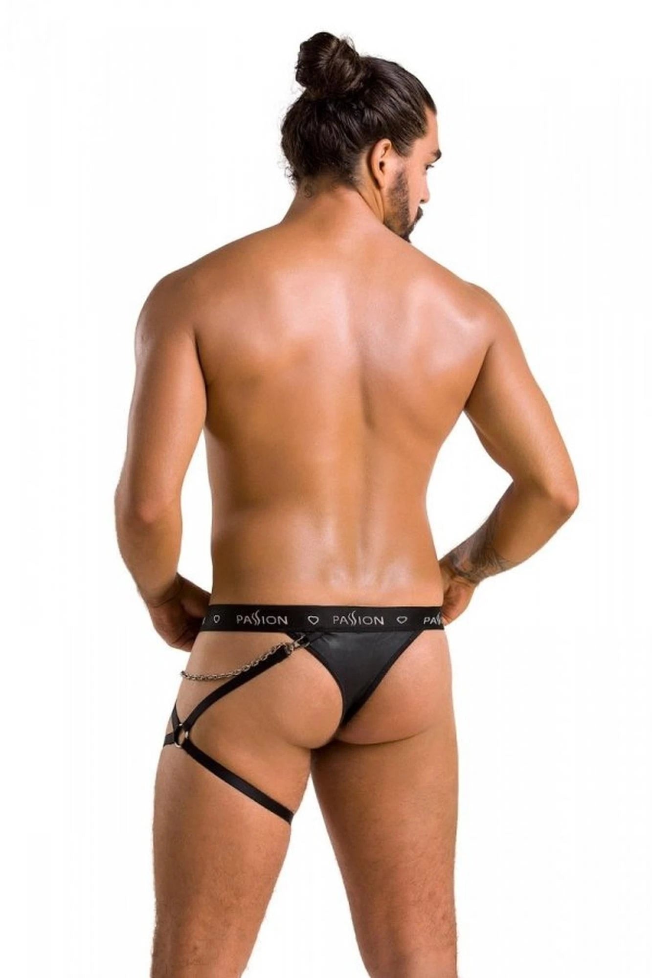 058 SLIP FIL noir L/XL - Passion