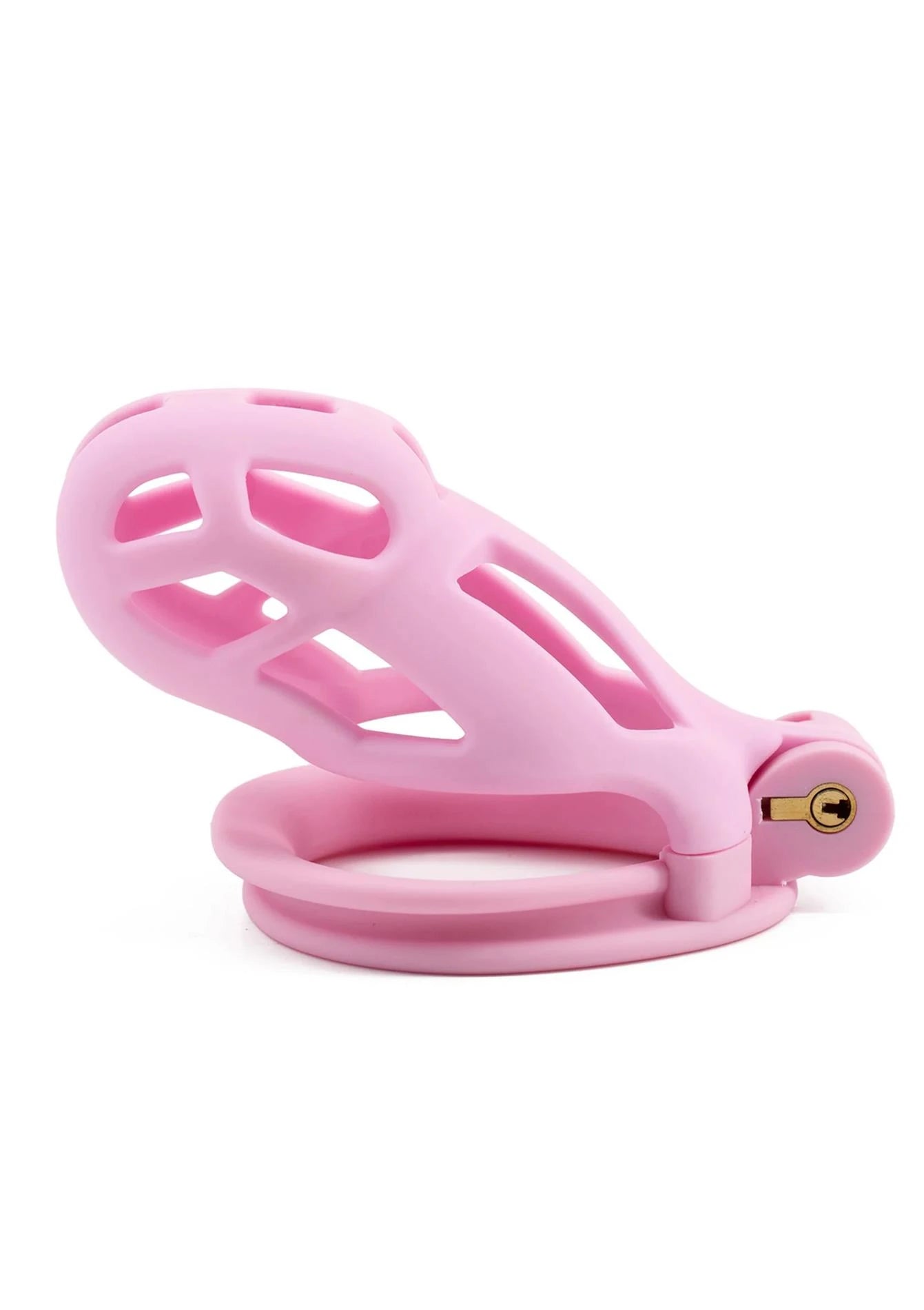 Penis Prison Cock Cage Régulier Rose