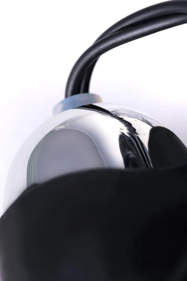 A-TOYS, Penis Pump Coal, with vibro, PVC, Transparent, 22,8 cm