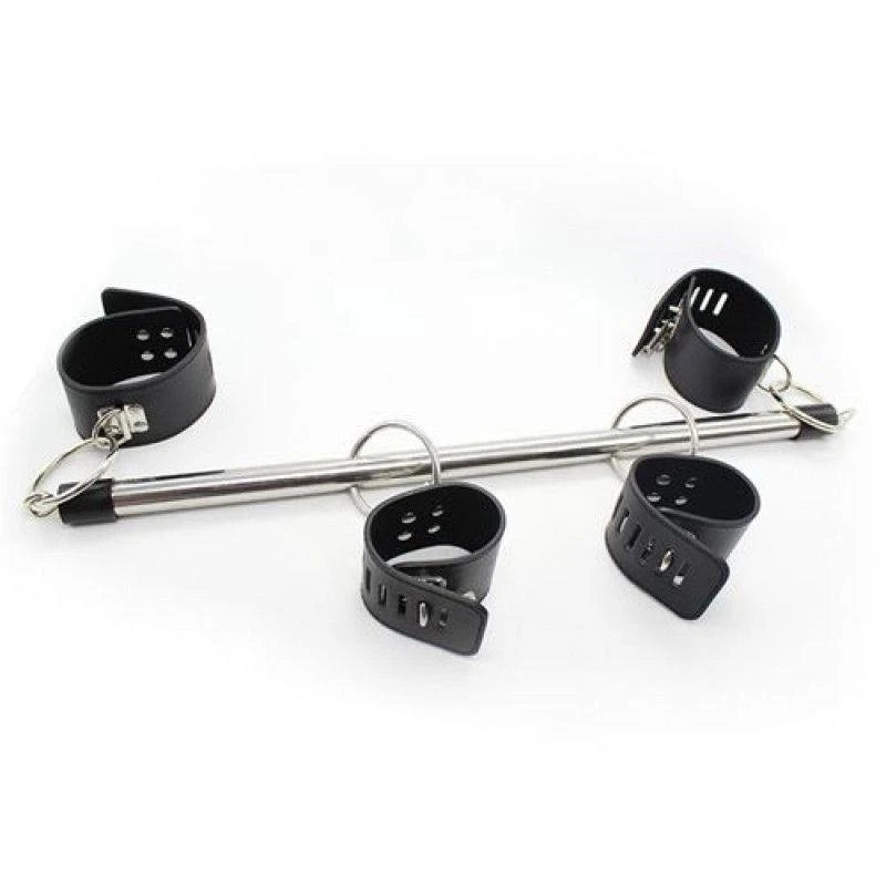 Menottes-tube restrictives noires