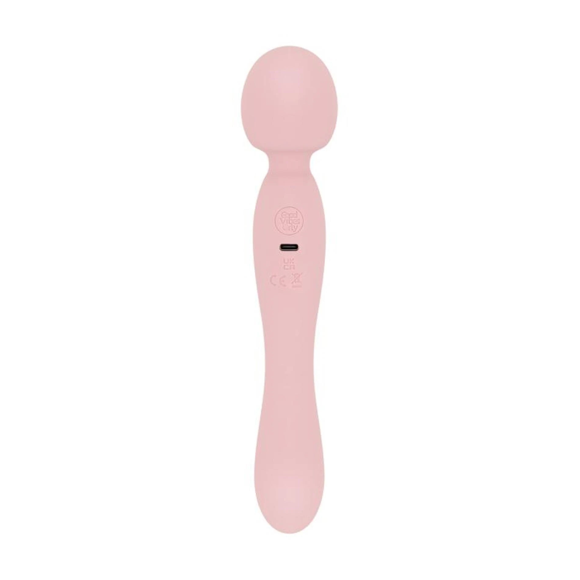 Good Vibes Only - Simi - Double Sided Wand Vibrator - Pink