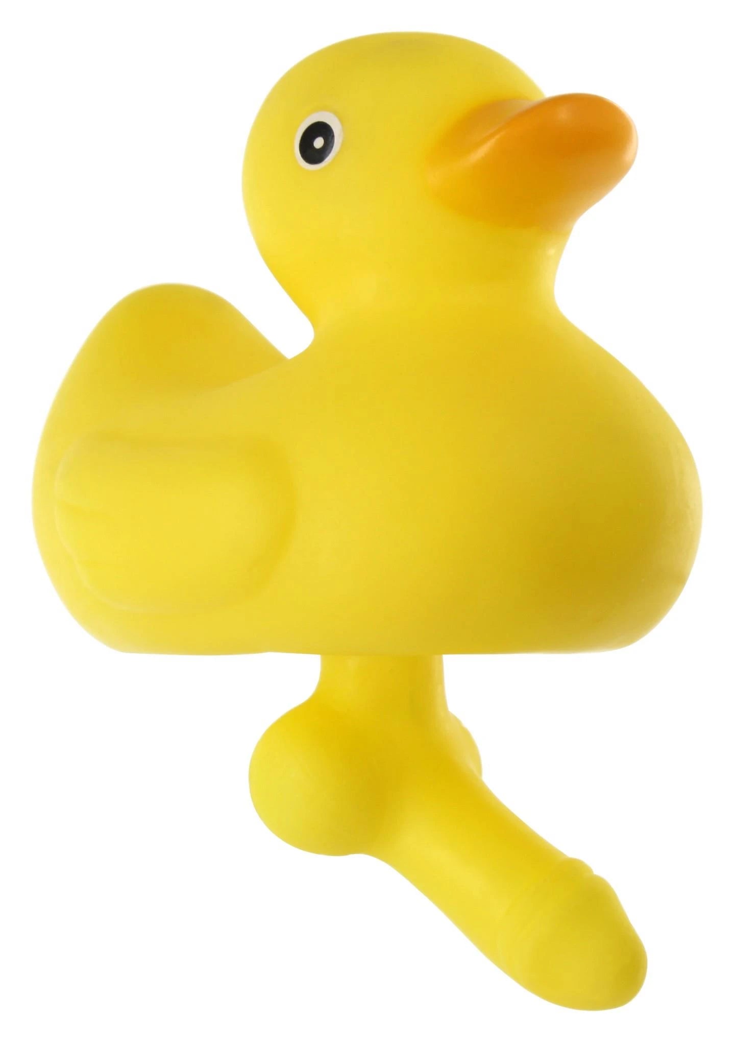 Canard avec un Dick jaune