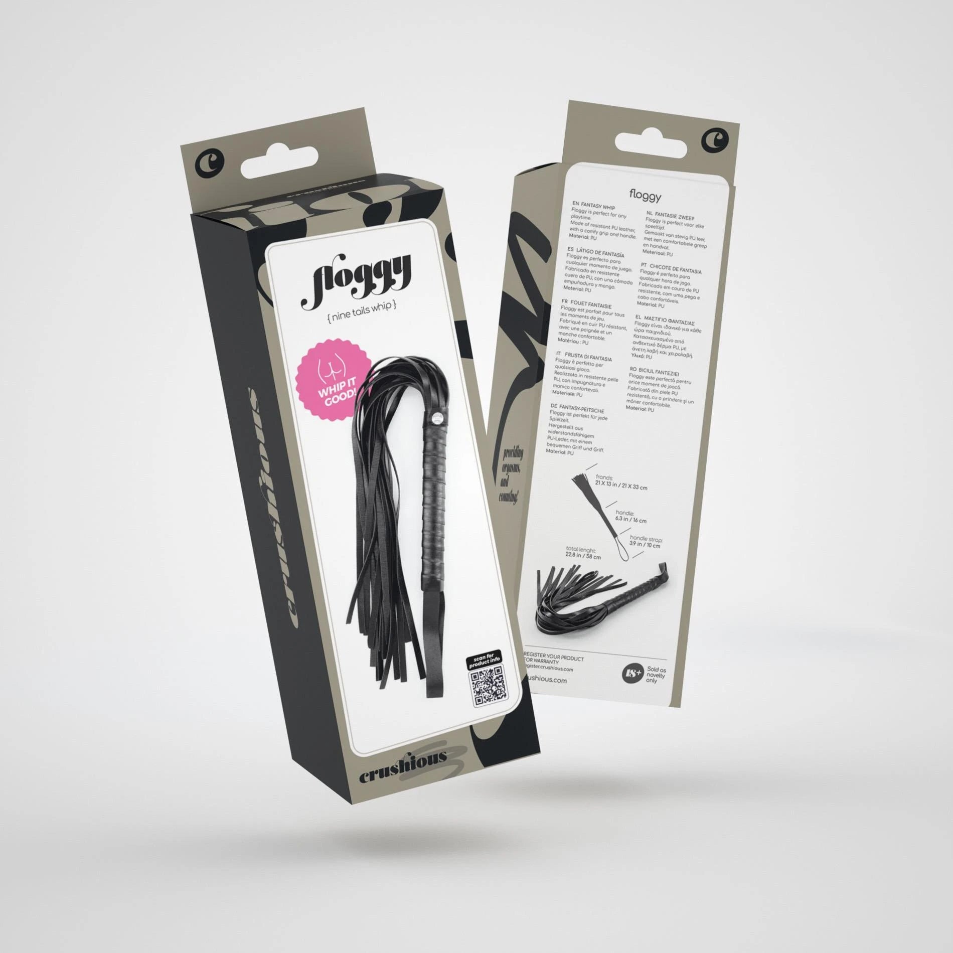 Floggy - Whip - Black