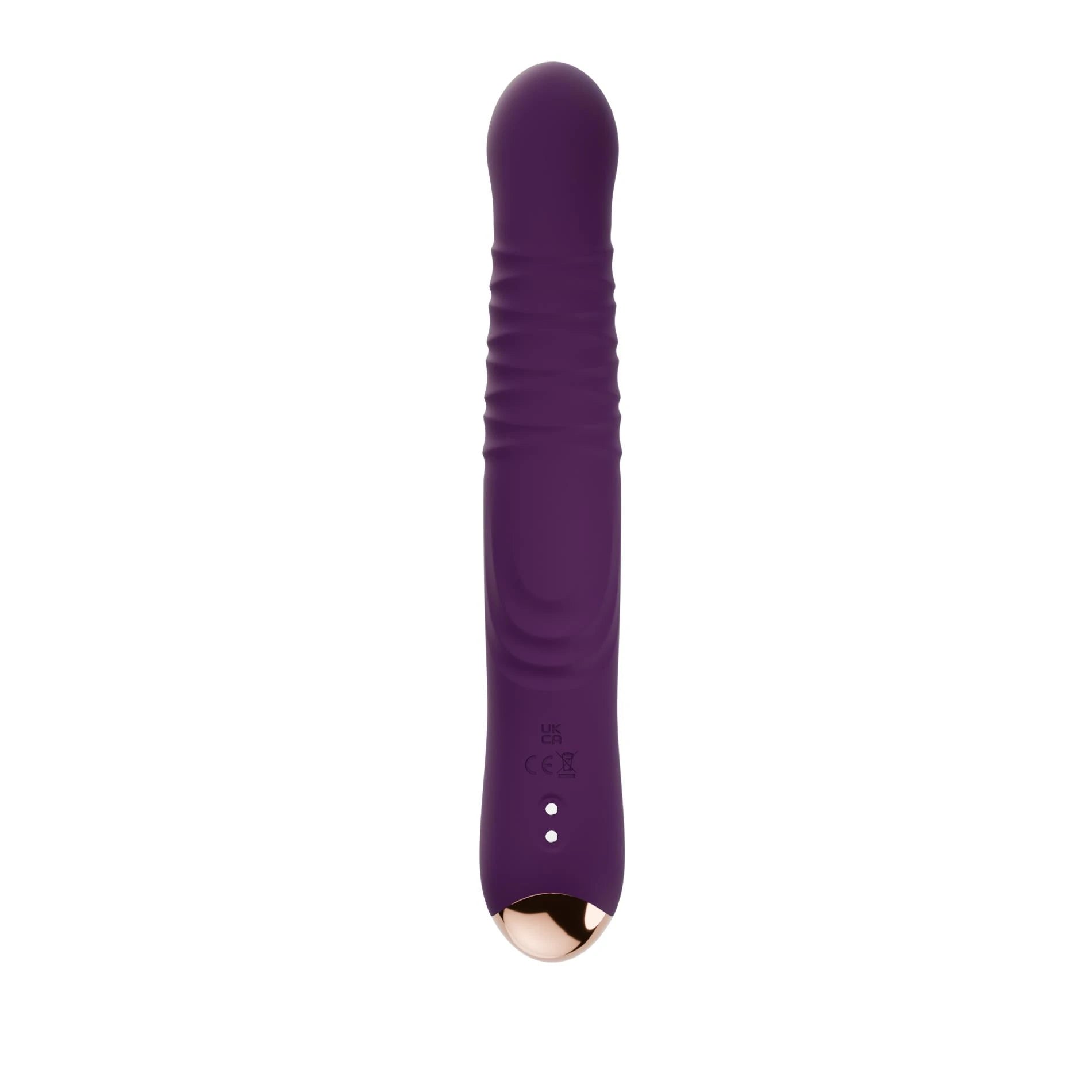Masseur G-spot à succion et poussée Luna