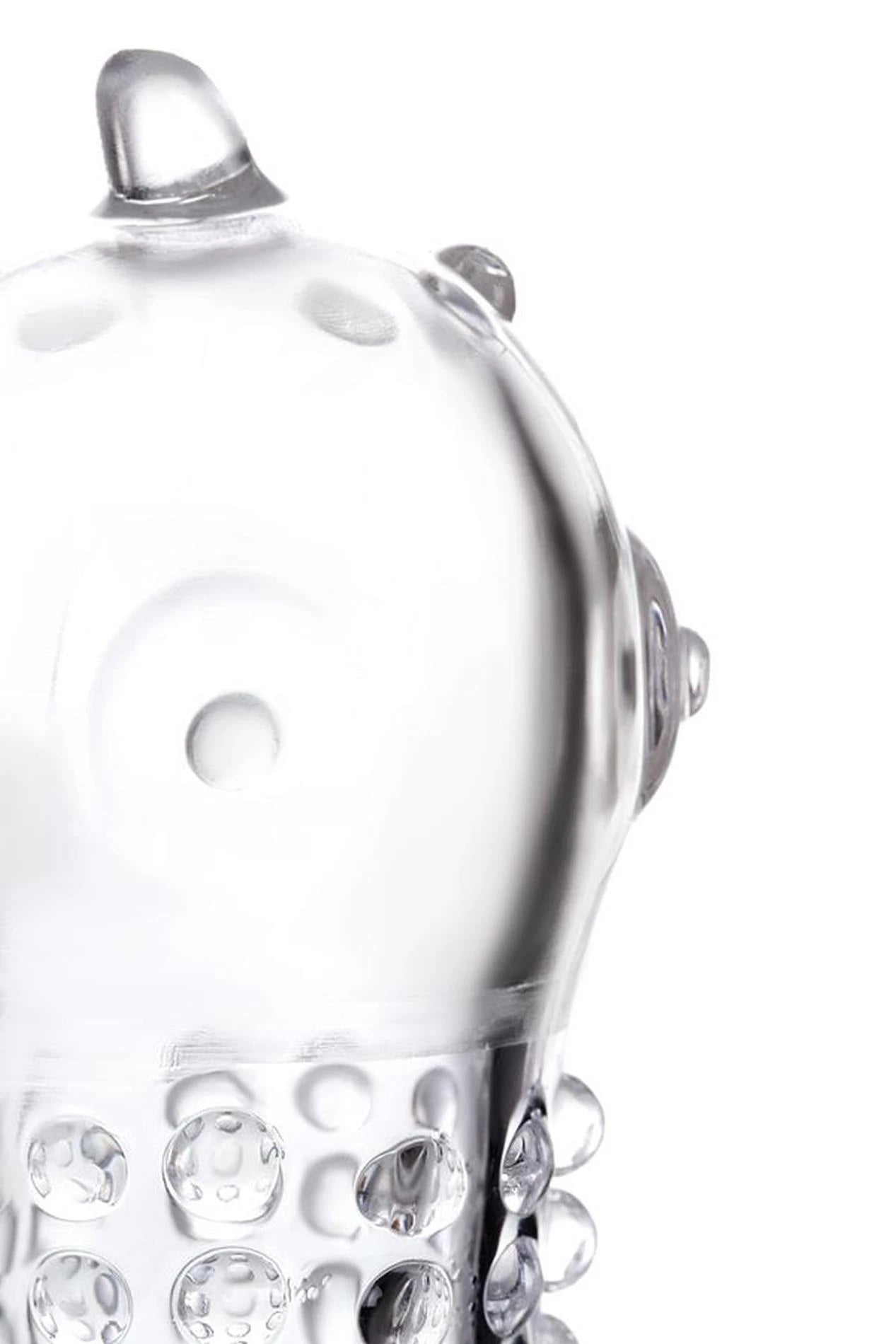 A-TOYS, Penis Sleeve, TPR, Transparent, 14.7 cm