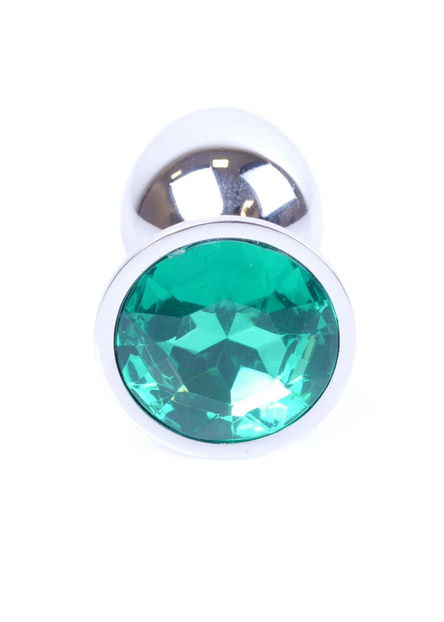 Plug-Bijoux Argent PLUG- Vert
