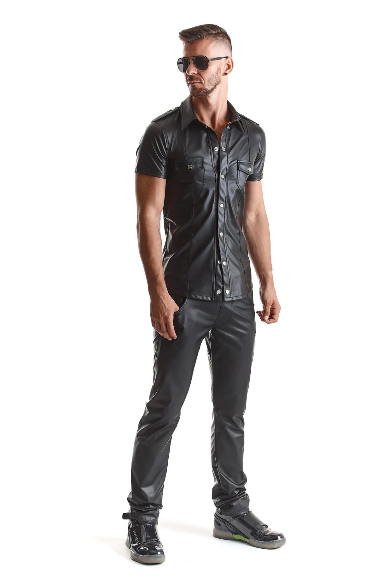 RMLuca001 - camicia nera - L