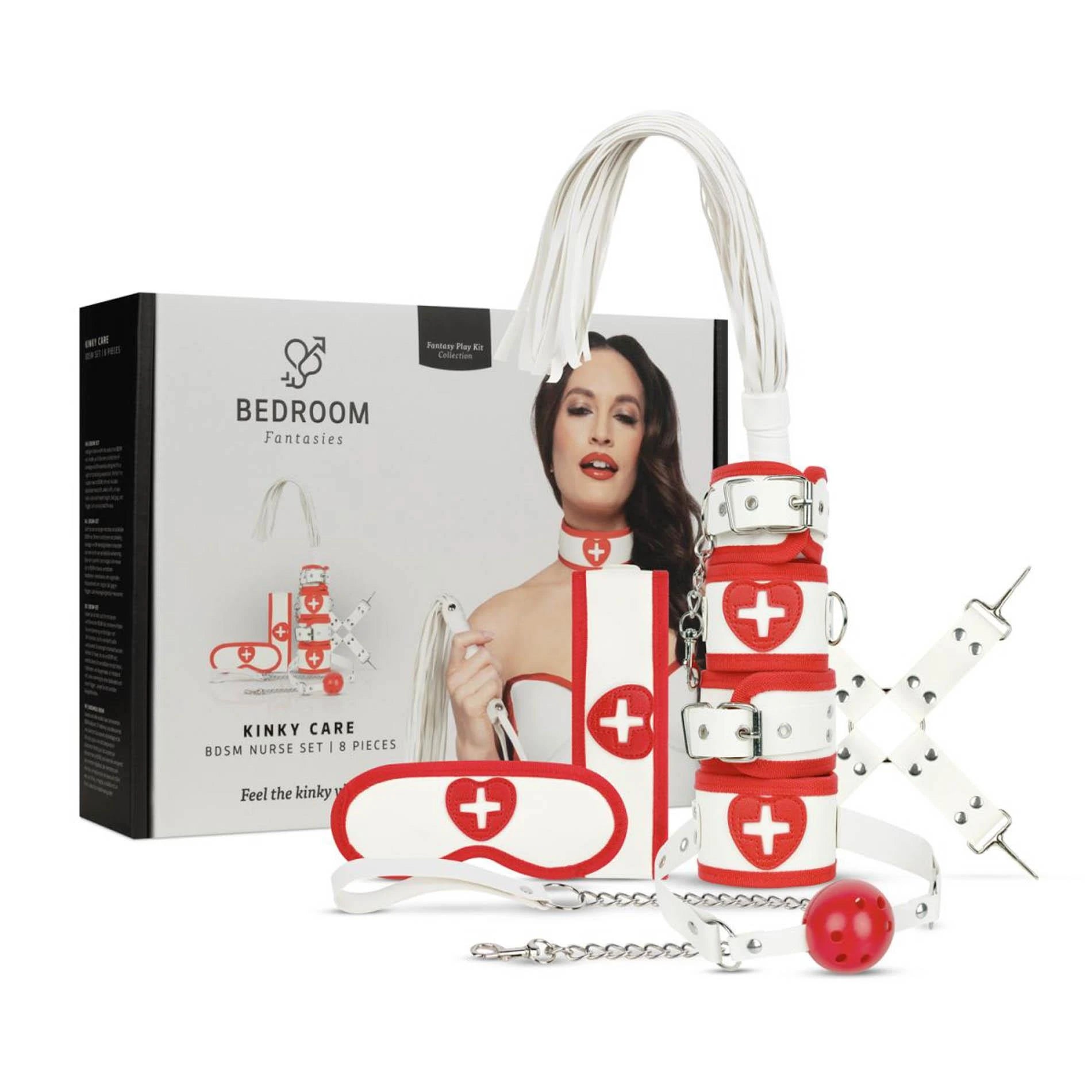 Bedroom Fantasy - 8 Piece Set Nurse White