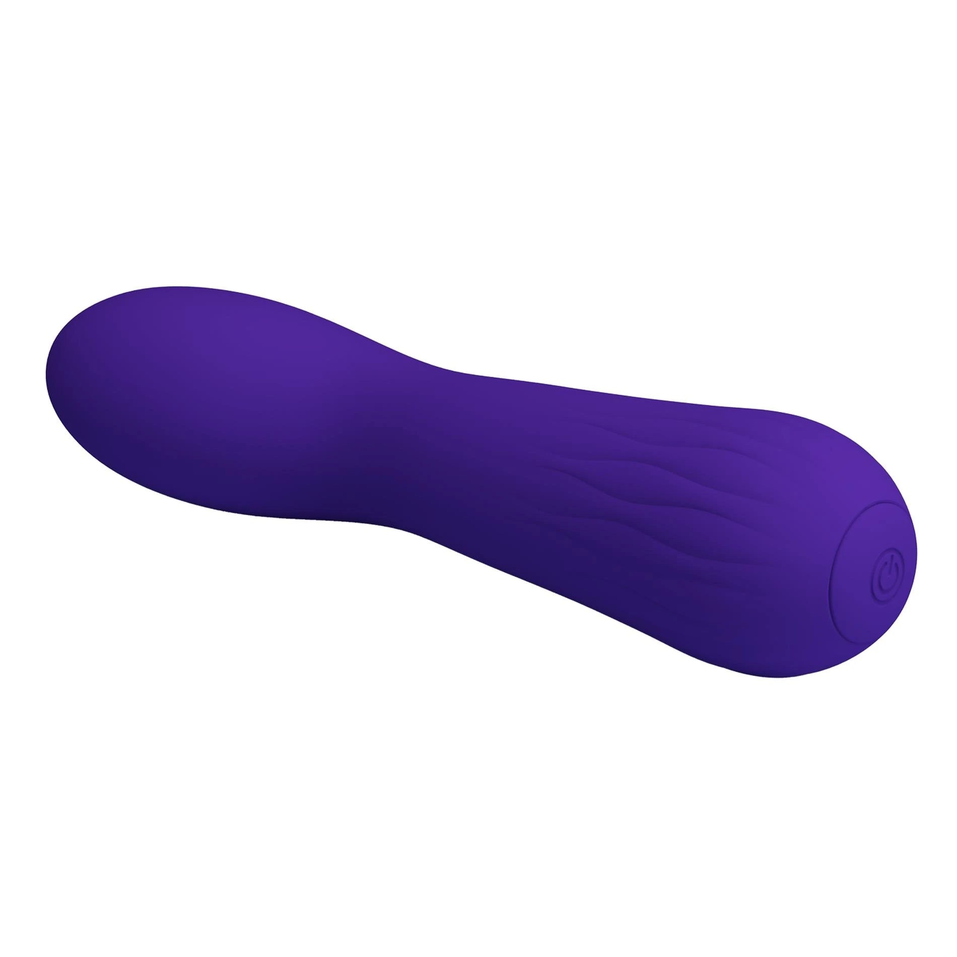 PRETTY LOVE - Faun Dark Purple, vibromasseur point G, 12 fonctions de vibration Fonction mémoire