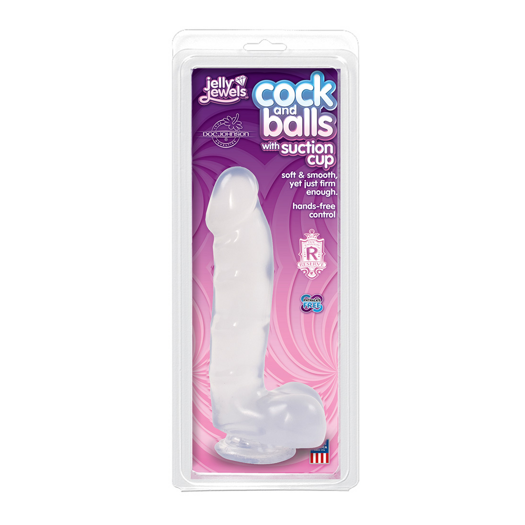 Sexe et testicules avec ventouse