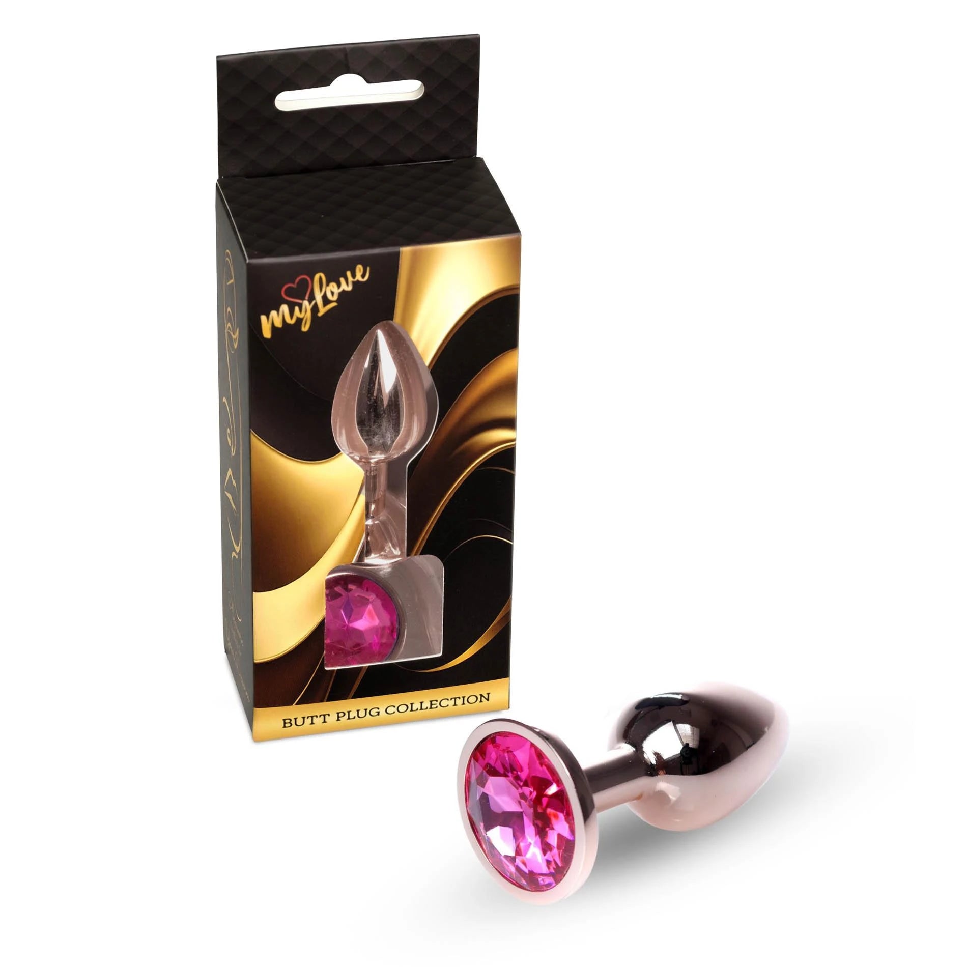 MyLove Toys - Bijoux PLUG or rouge - Rose
