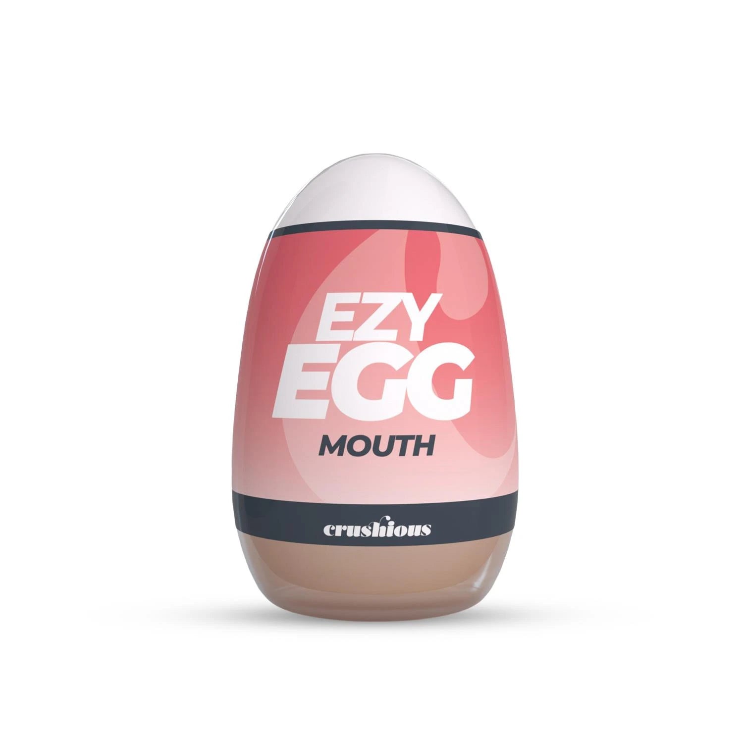 Ezy Egg - Masturbator Egg - Mouth - Red
