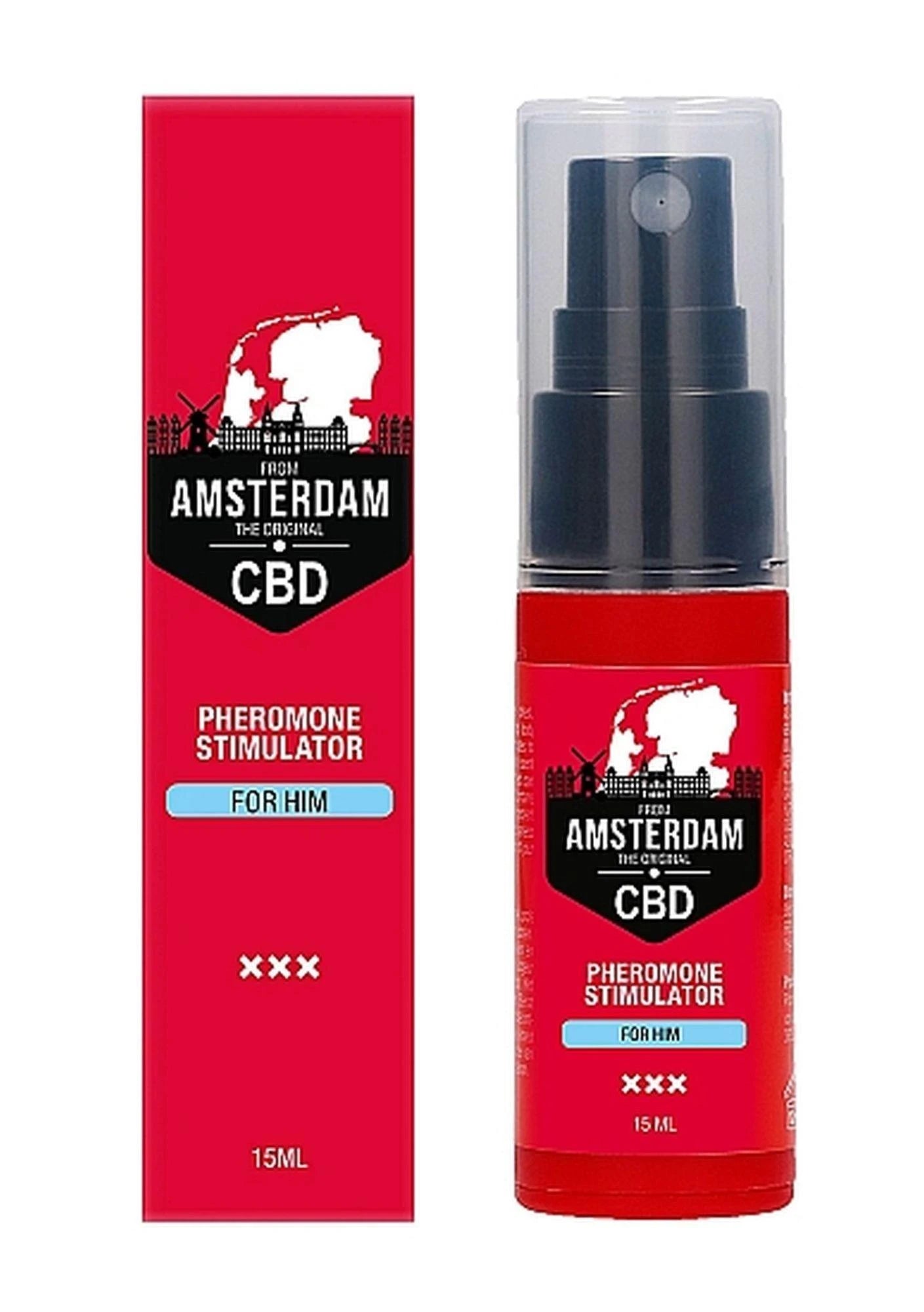 Original CBD Amsterdam Pheromone Stimulator for Him - 0.5 fl oz / 15 ml