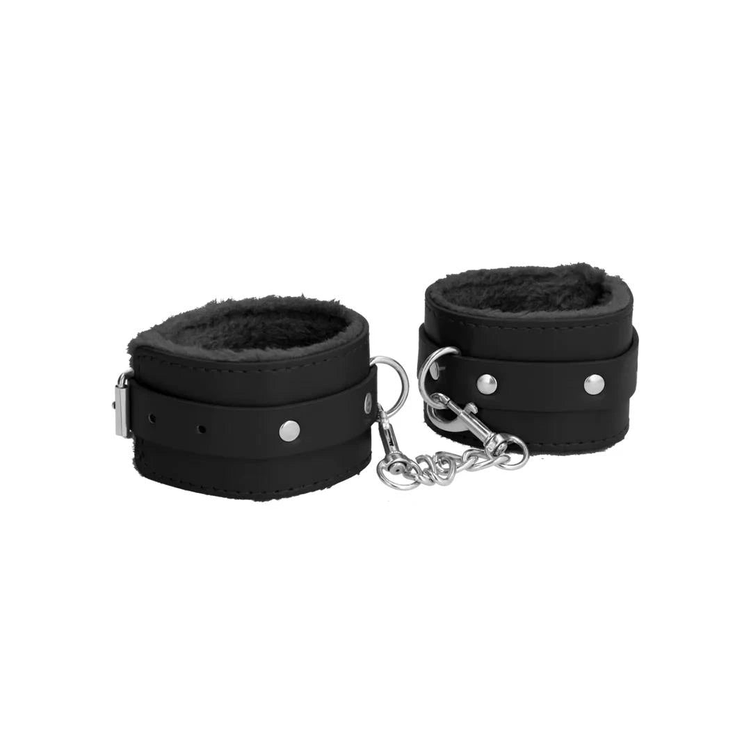 Manette in pelle di peluche