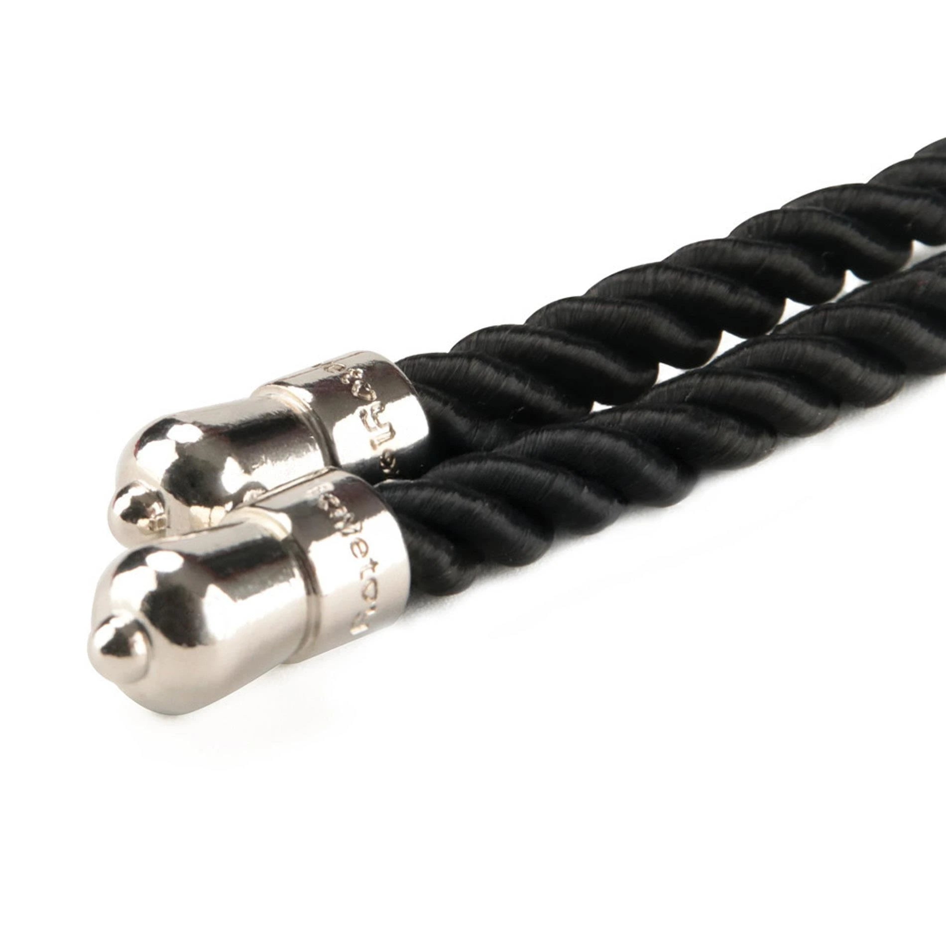 Rebellion Reign Ebony corde de bondage soyeuse