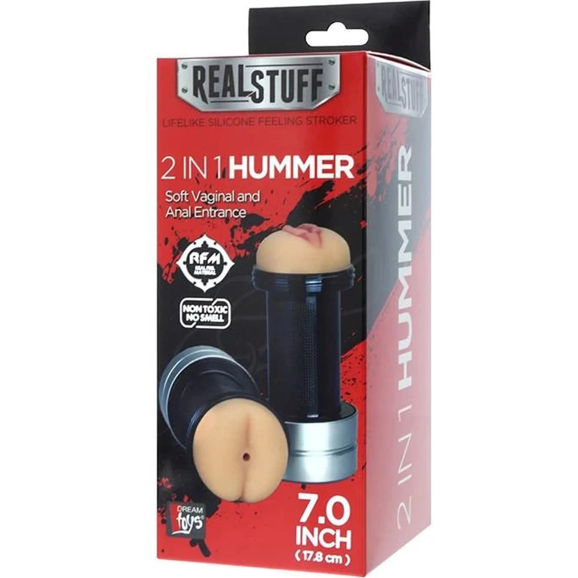 REALSTUFF 2 IN 1 HUMMER - ANUS & VAGINA