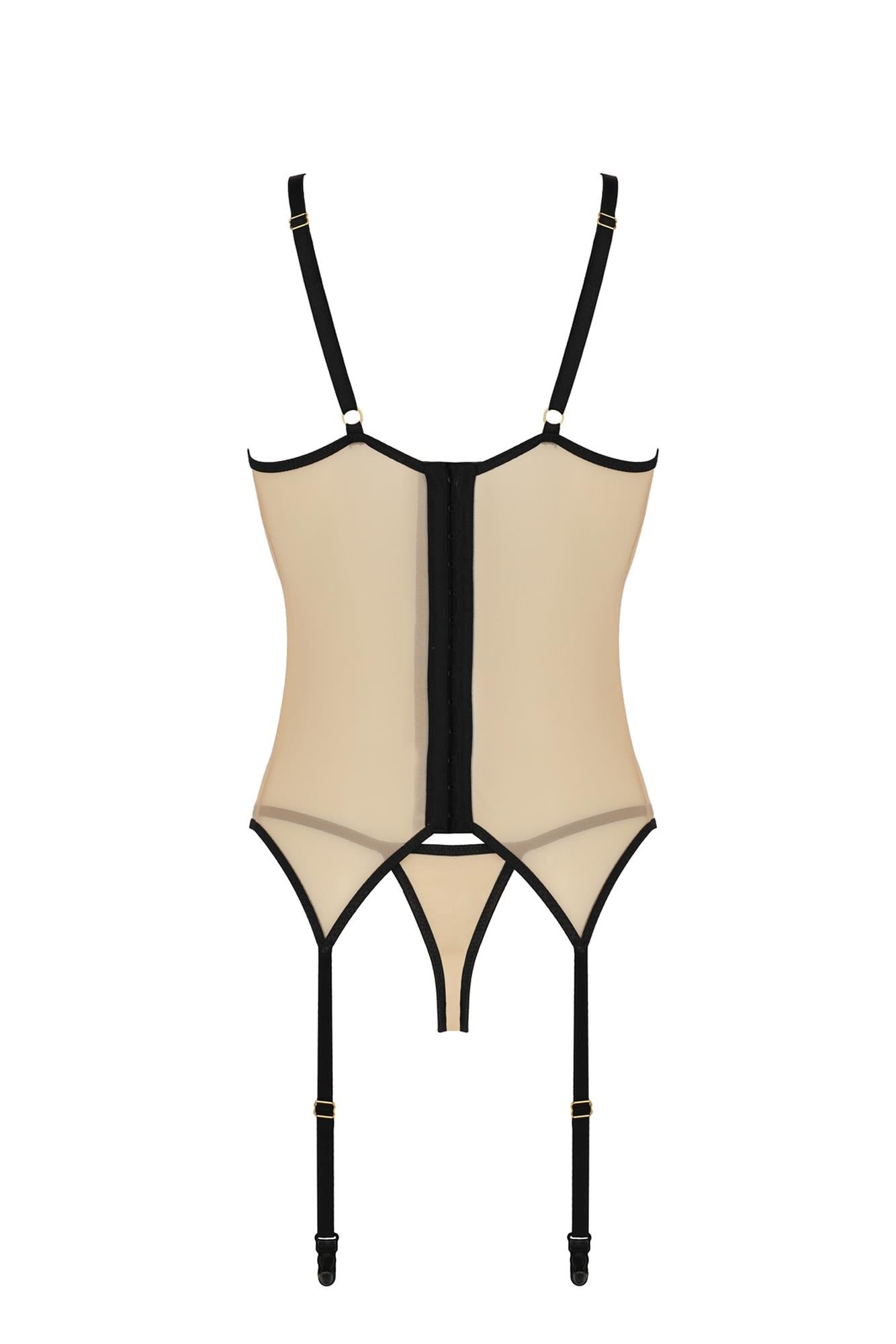 Underwear-DAISY CORSET beige XXL/XXXL