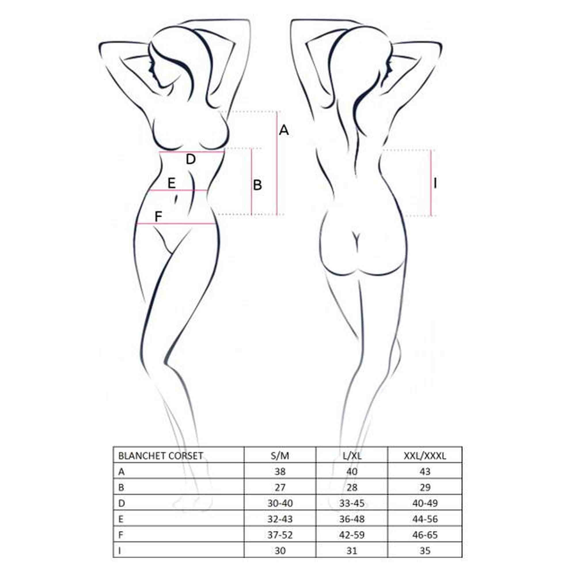 Lingerie-BLANCHET CORSET crème S/M - Casmir