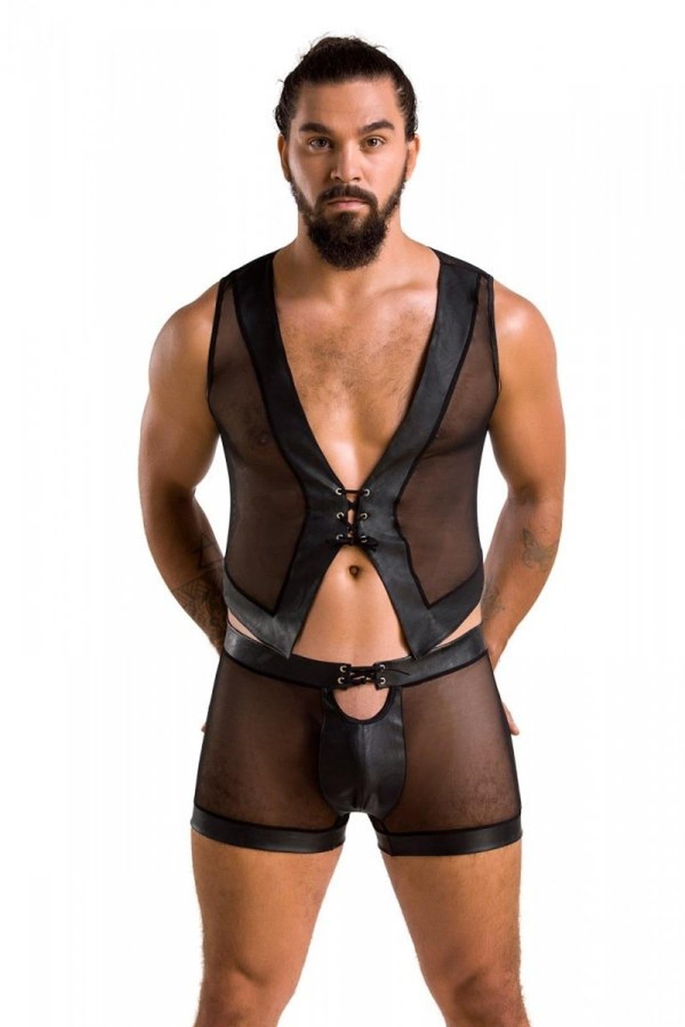 053 SET WILLIAM noir L/XL - Passion