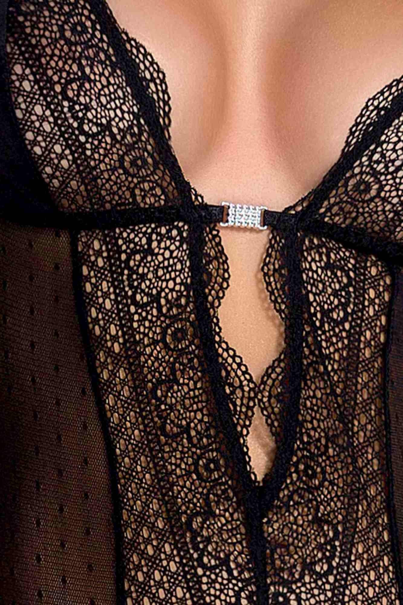 Lingerie-CLARISSE CORSET black XXL/XXXL - Casmir