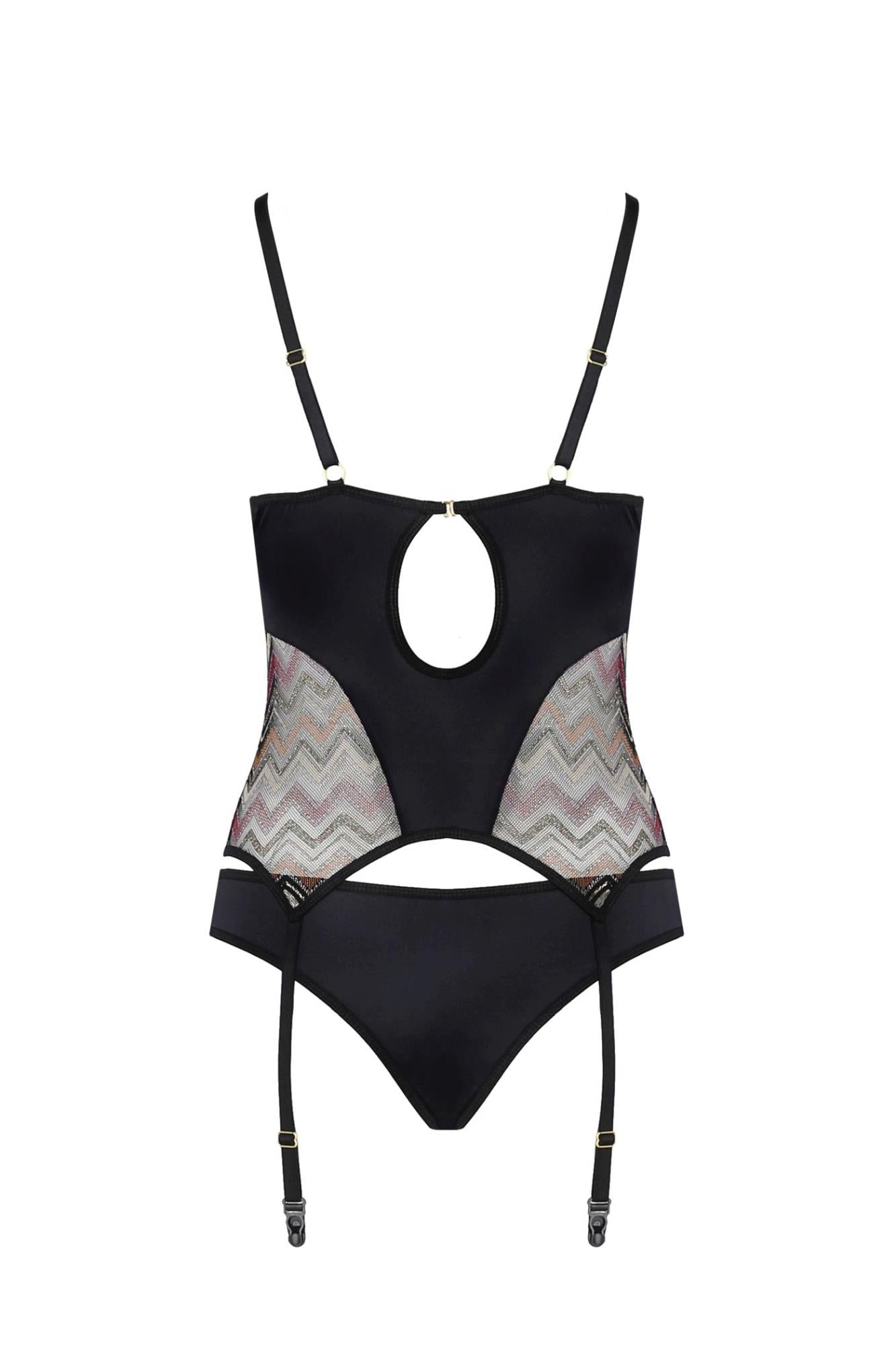 Lagerta Corset noir S/M