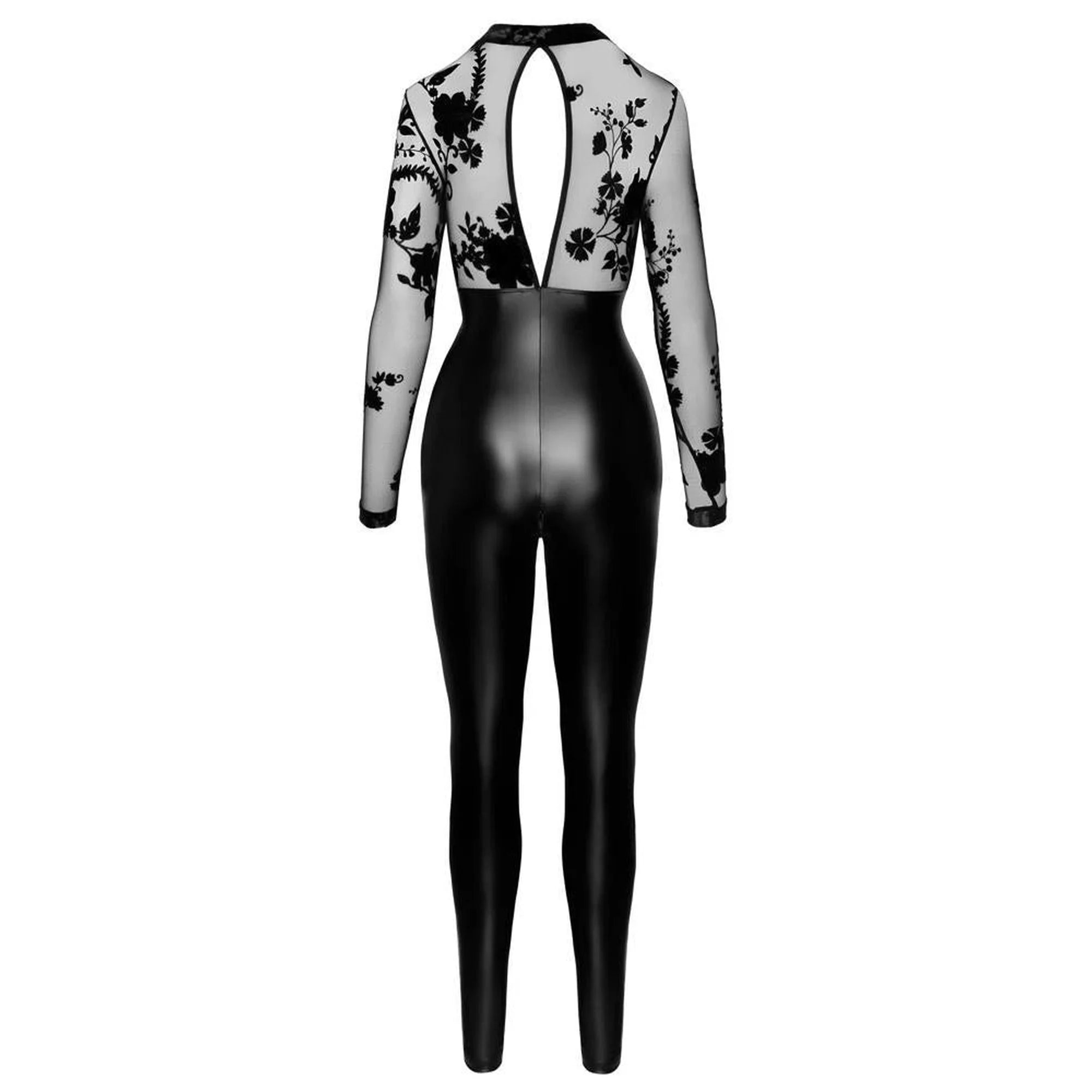 Jumpsuit Flock Print S