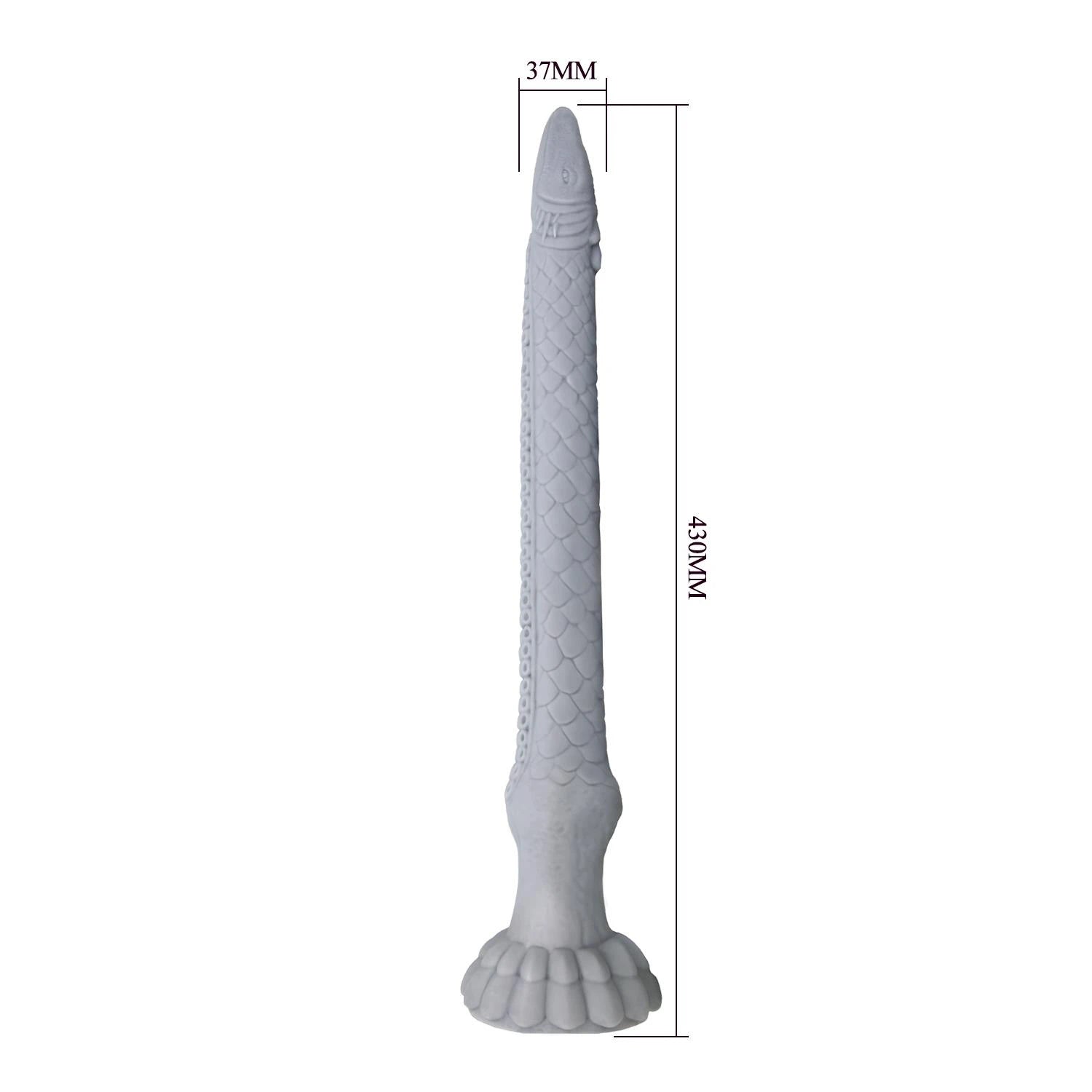 Power Monsters Basilisk – 43 cm Gode ceinturé monstre en silicone