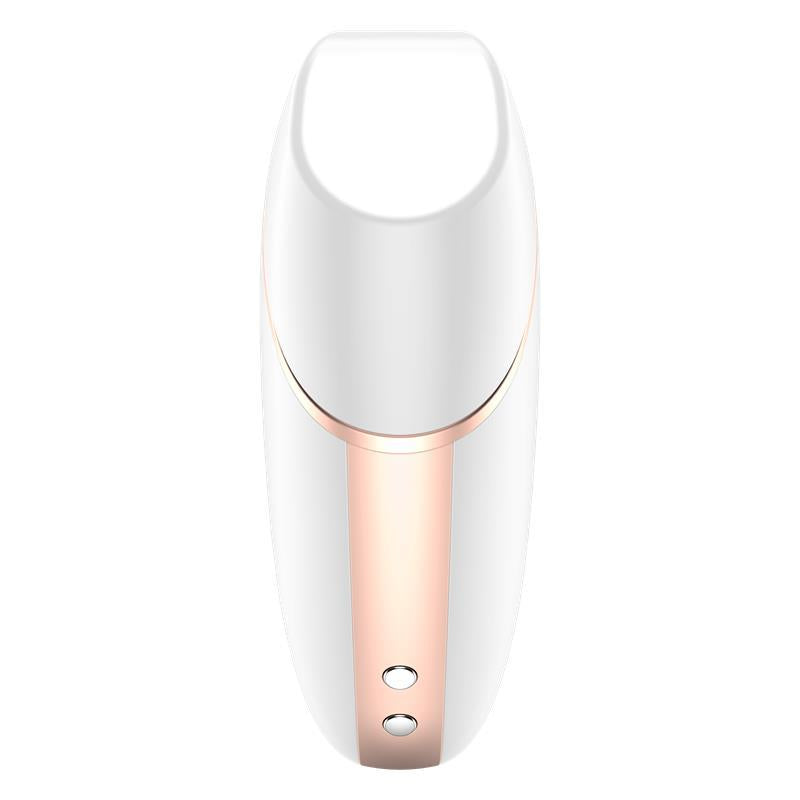 Love Triangle - Air Pulse Stimulator and Vibration - White