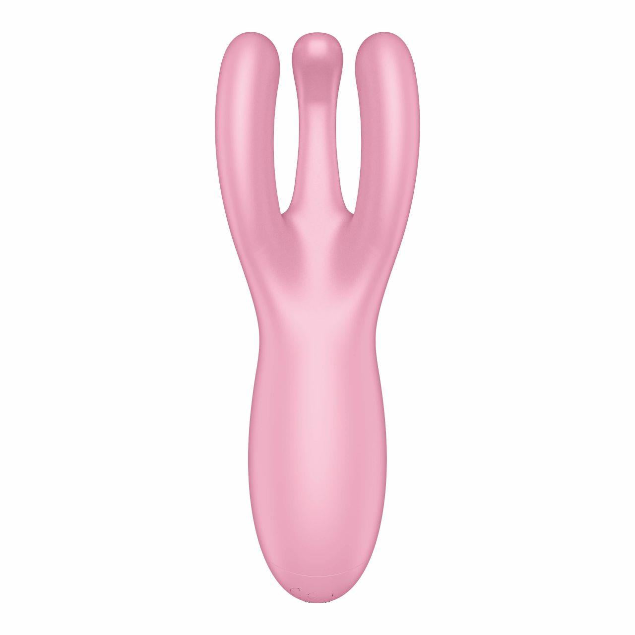 Vibrator-Threesome 4 Connect App (Pink)