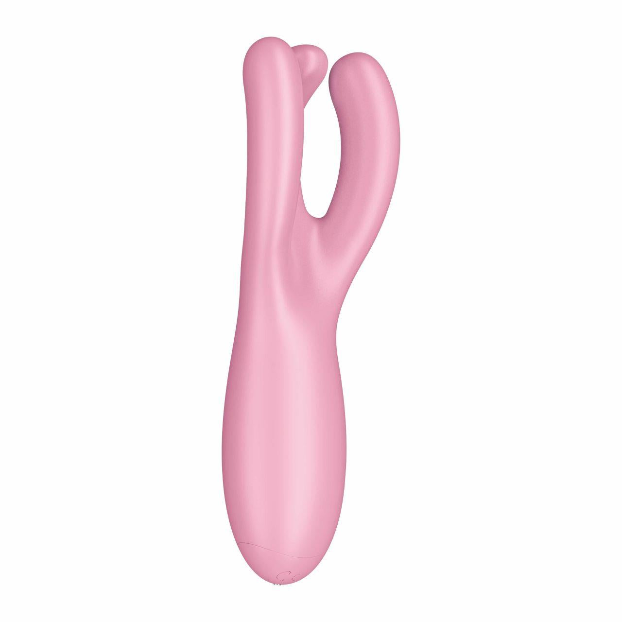 Vibrator-Threesome 4 Connect App (Pink)