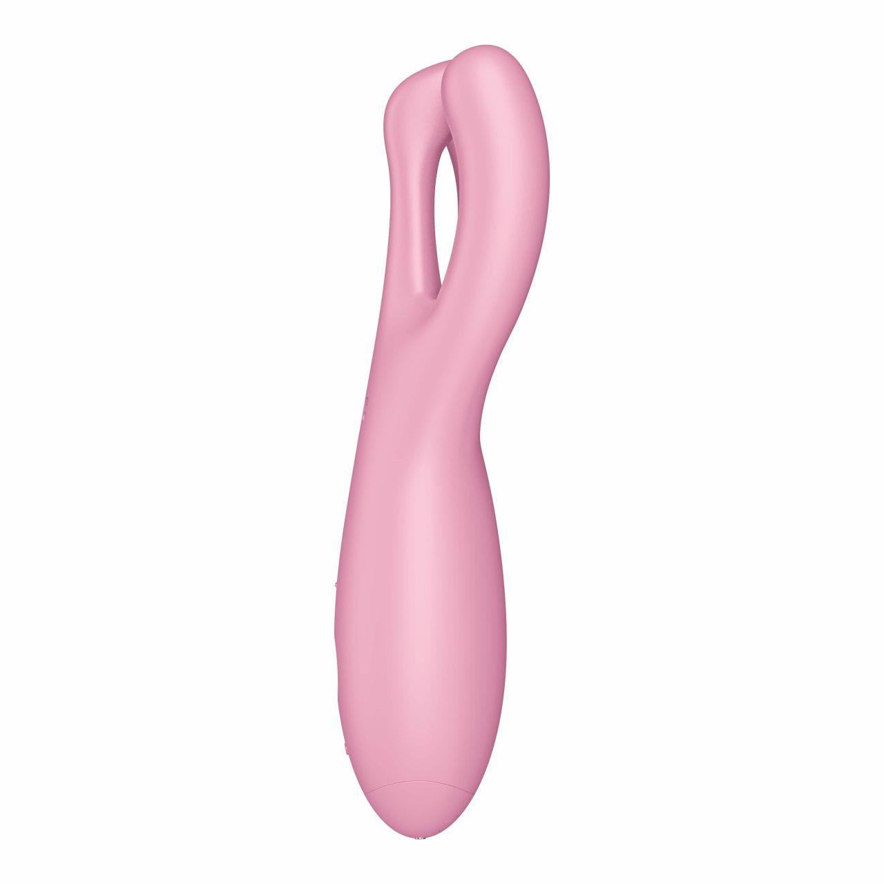 Vibrator-Threesome 4 Connect App (Pink)